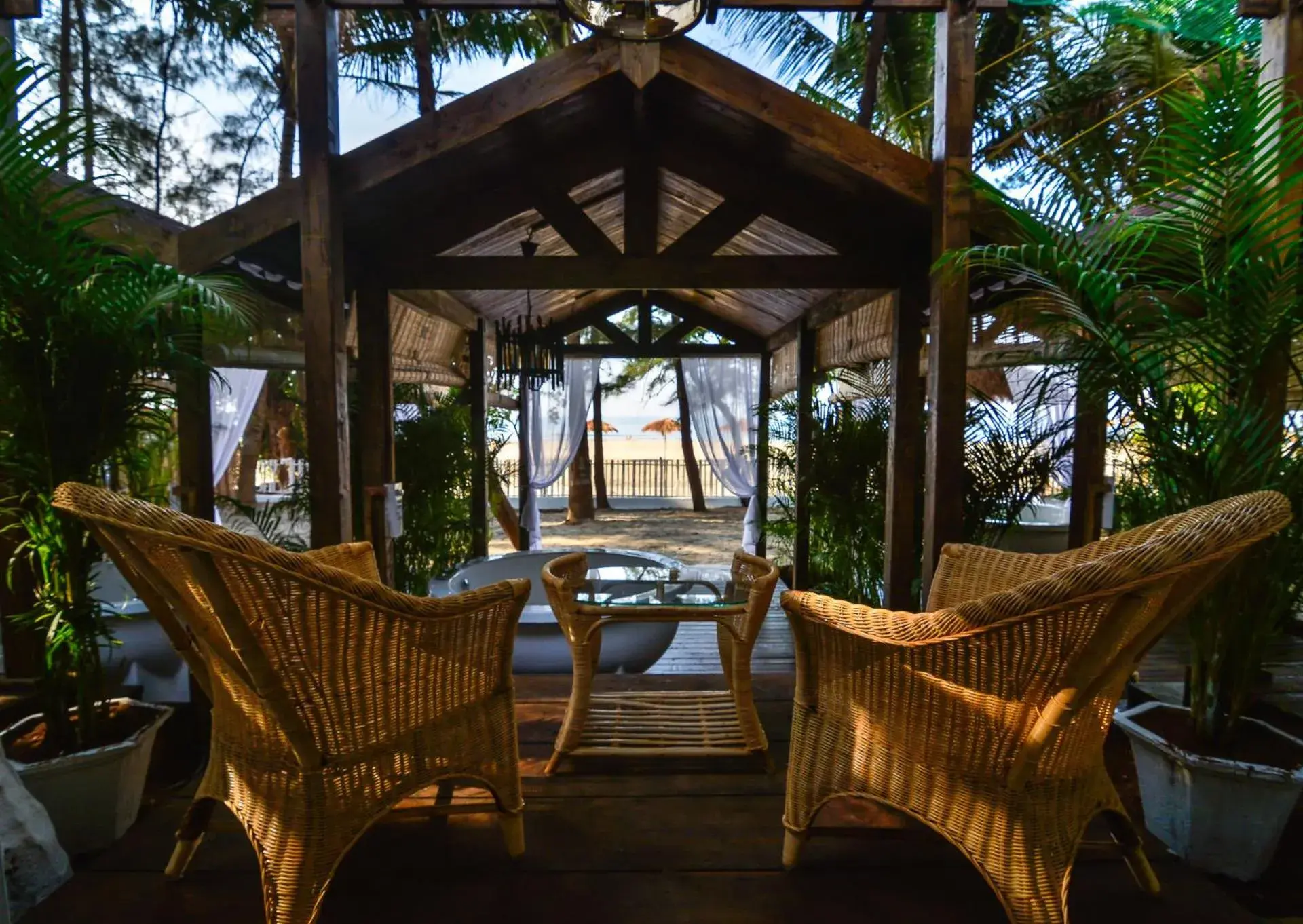 Sea view in LaRiSa By The Beach, Morjim Sea view in LaRiSa By The Beach, Morjim