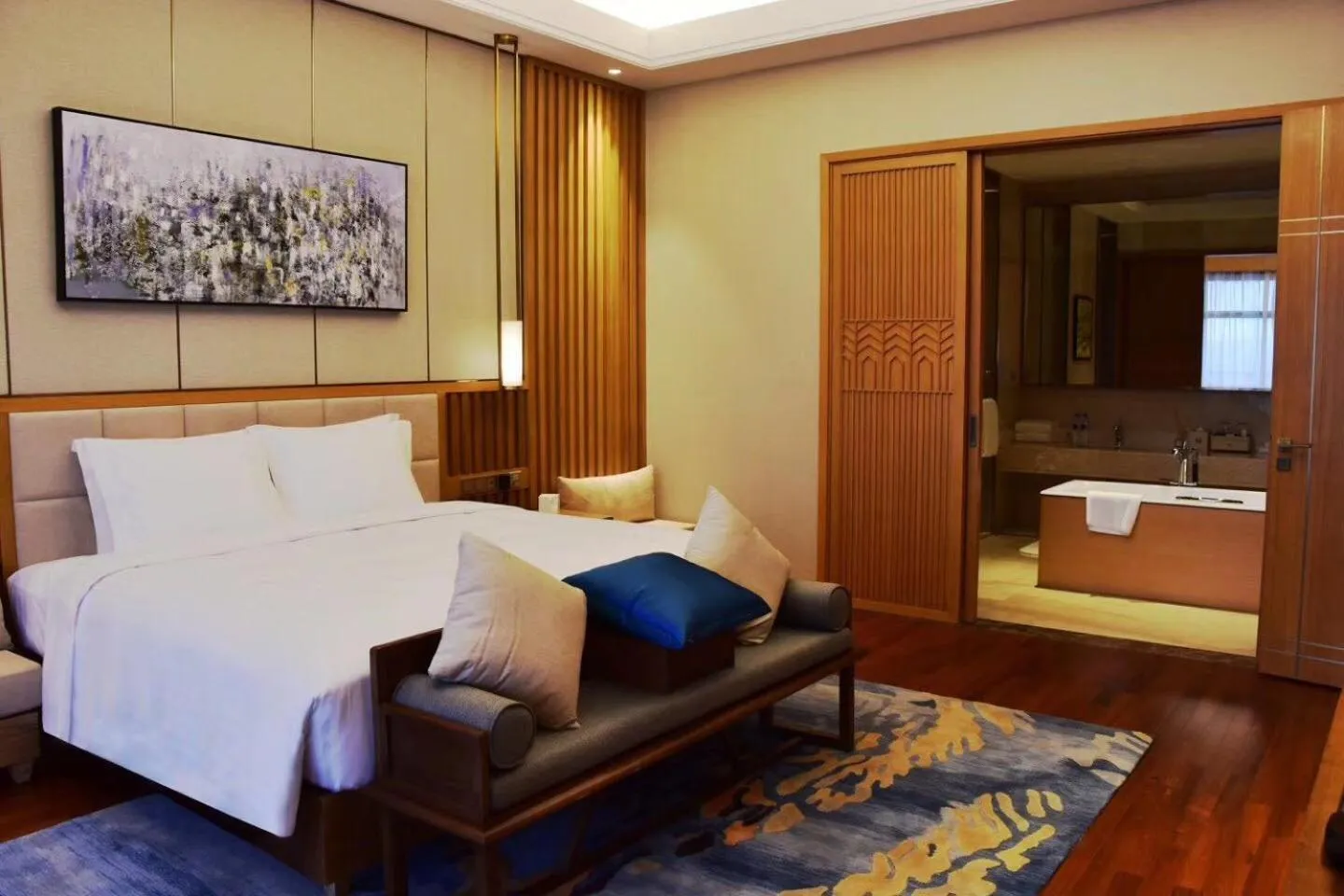 Bed in The View Hotel Changbai Mountain - MGallery Collection