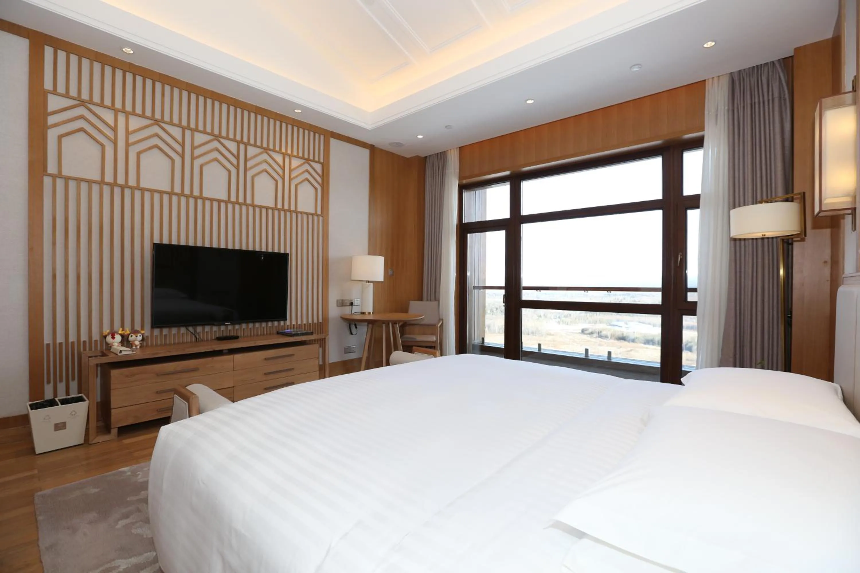 Bed in The View Hotel Changbai Mountain - MGallery Collection