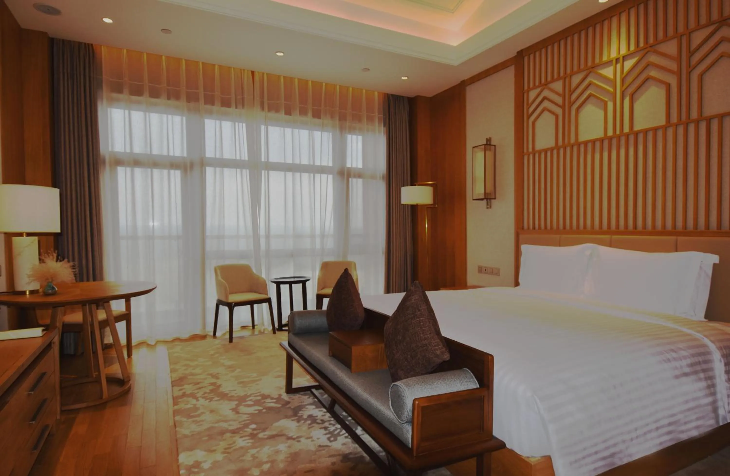 Bed in The View Hotel Changbai Mountain - MGallery Collection