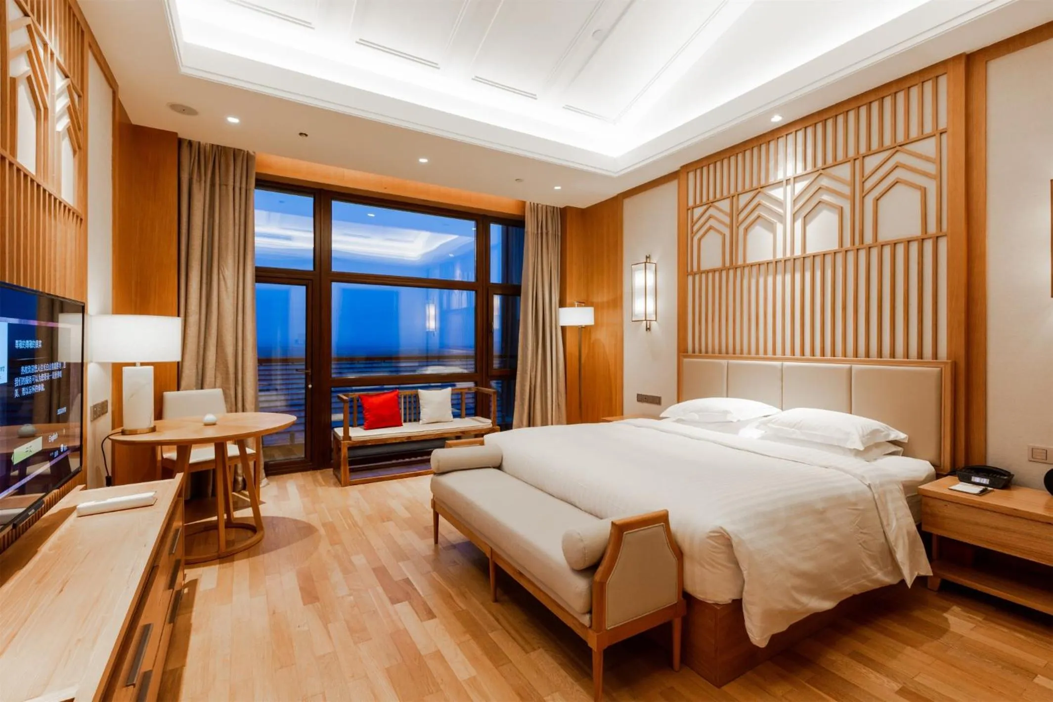 Bed in The View Hotel Changbai Mountain - MGallery Collection