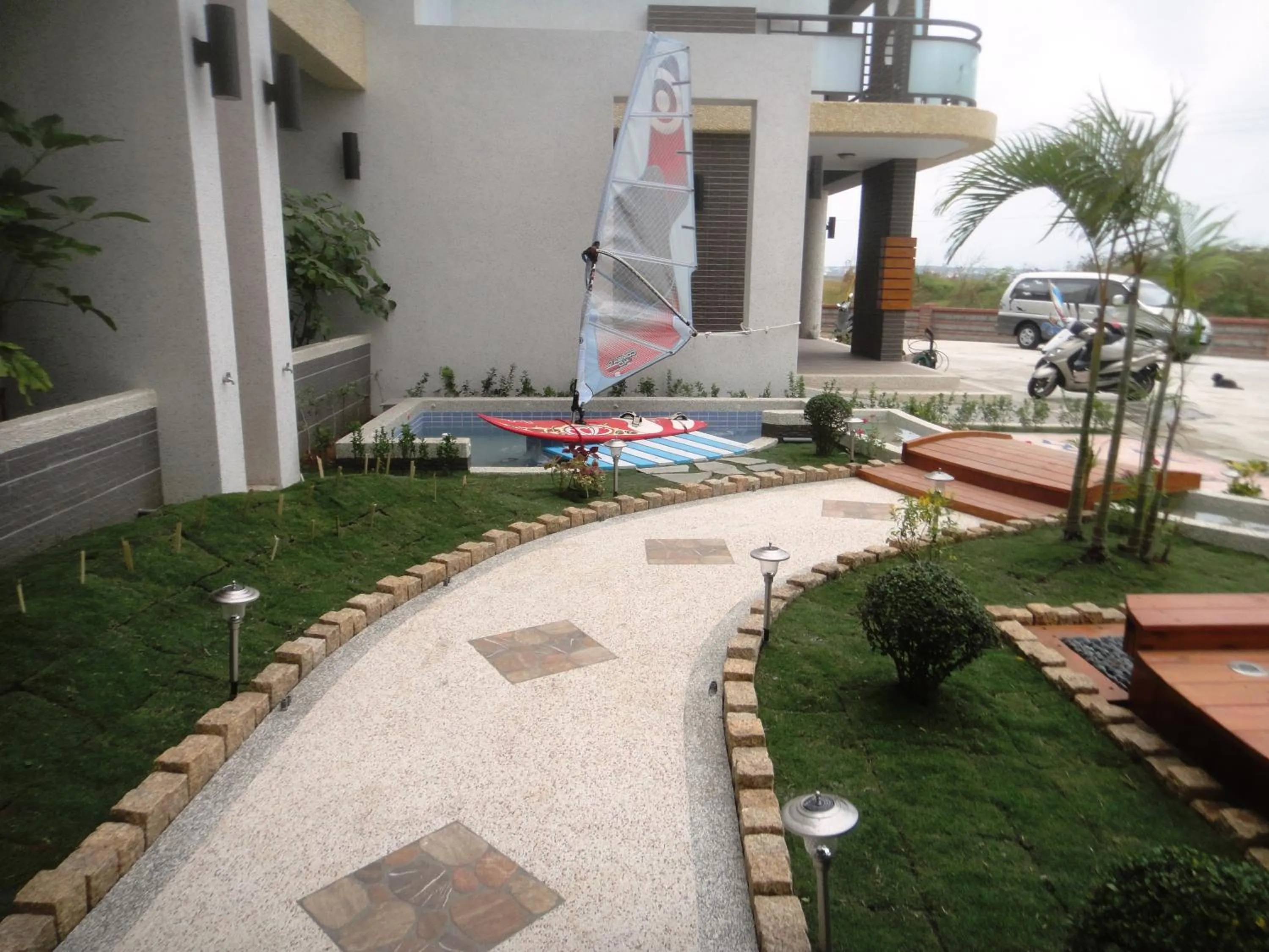 Garden in Penghu Camome