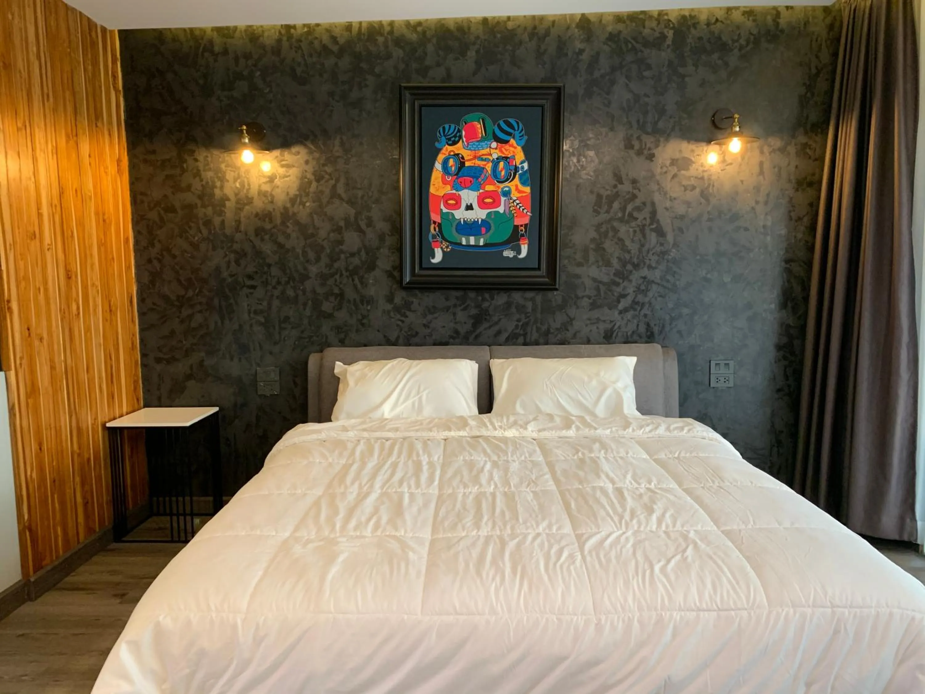 Bed in The Sunnery Ville