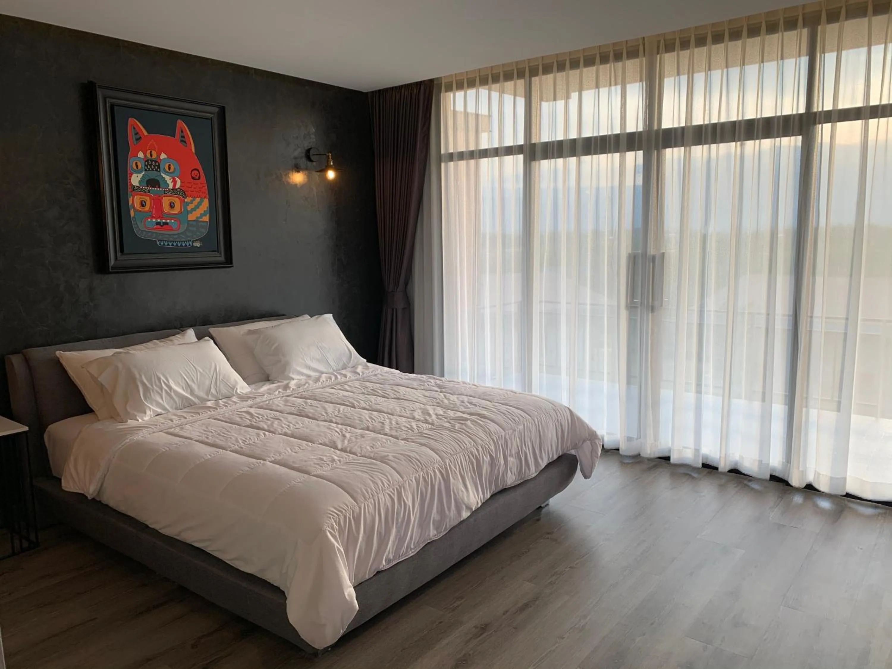 Bed in The Sunnery Ville