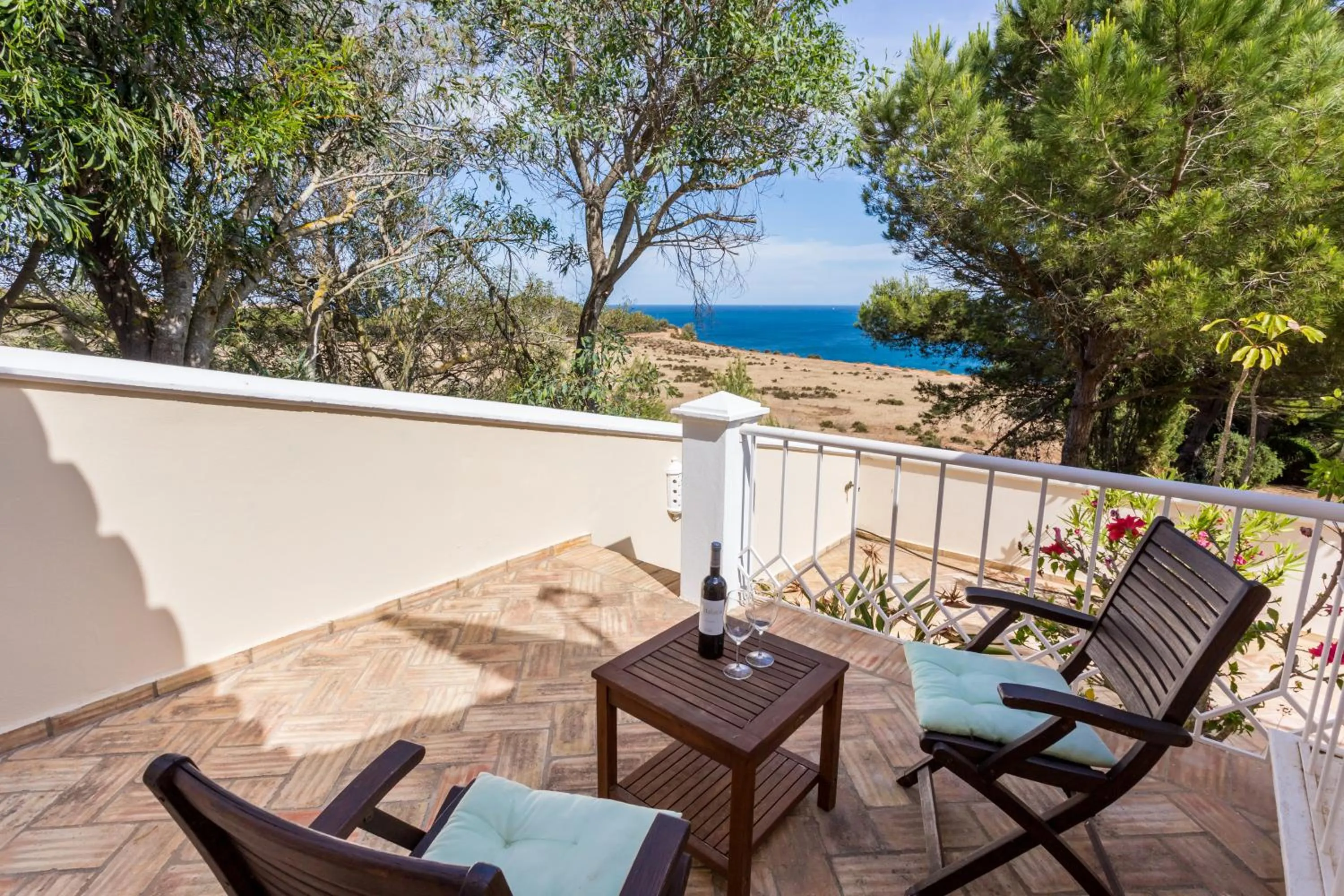 Patio in Top Cliff Villa with Ocean View and Private Pool UP to 18 Guests