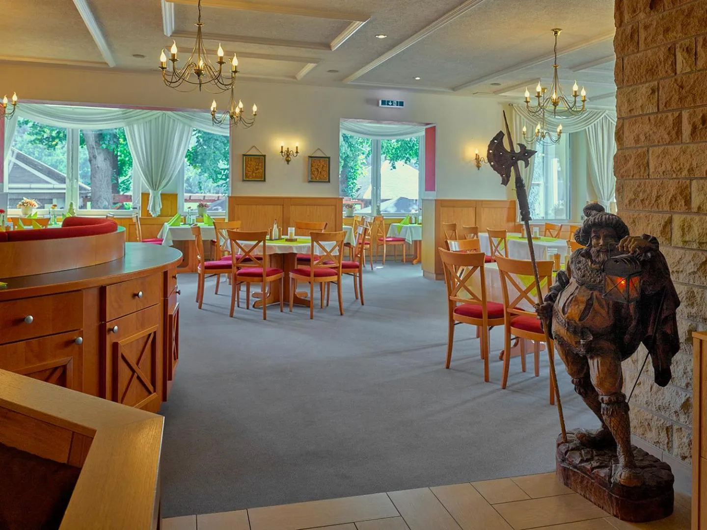 Restaurant/places to eat in Hotel Elbparadies