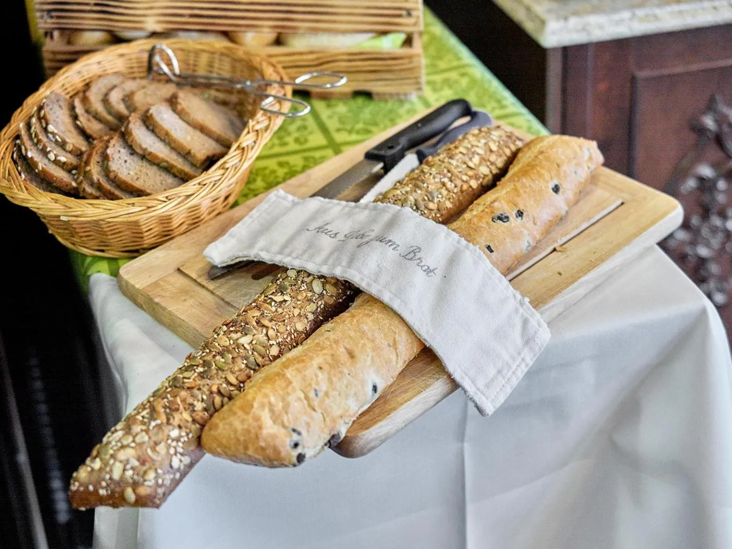 Food close-up in Hotel Elbparadies