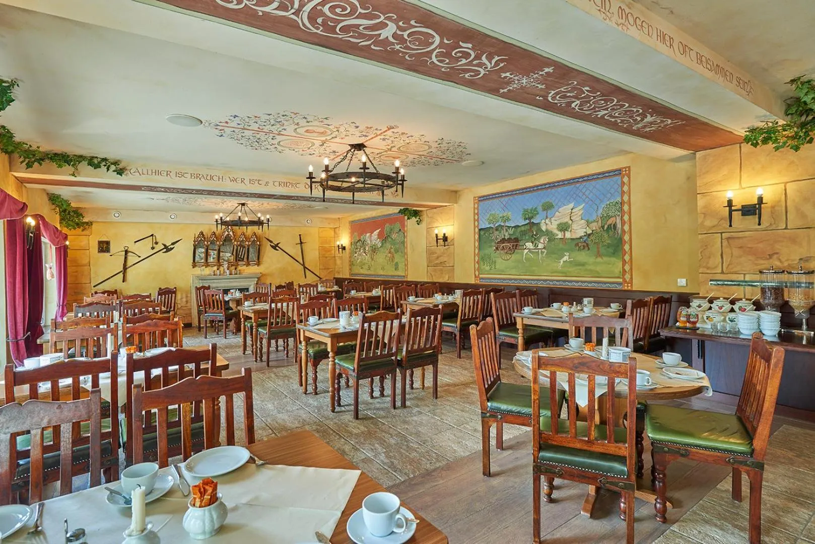 Restaurant/places to eat in Hotel Elbparadies