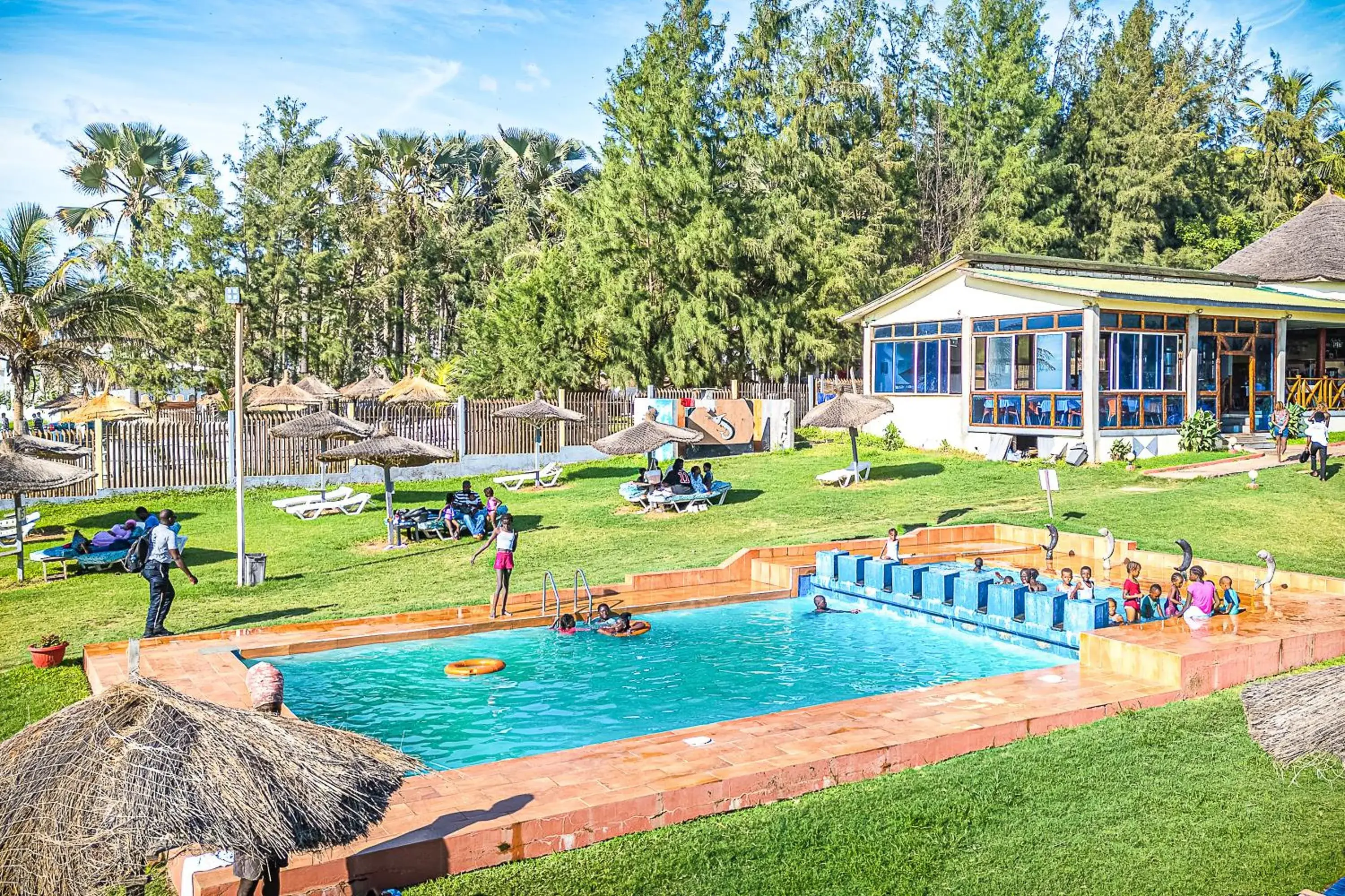 People in Kasumai Beach Resort People in Kasumai Beach Resort