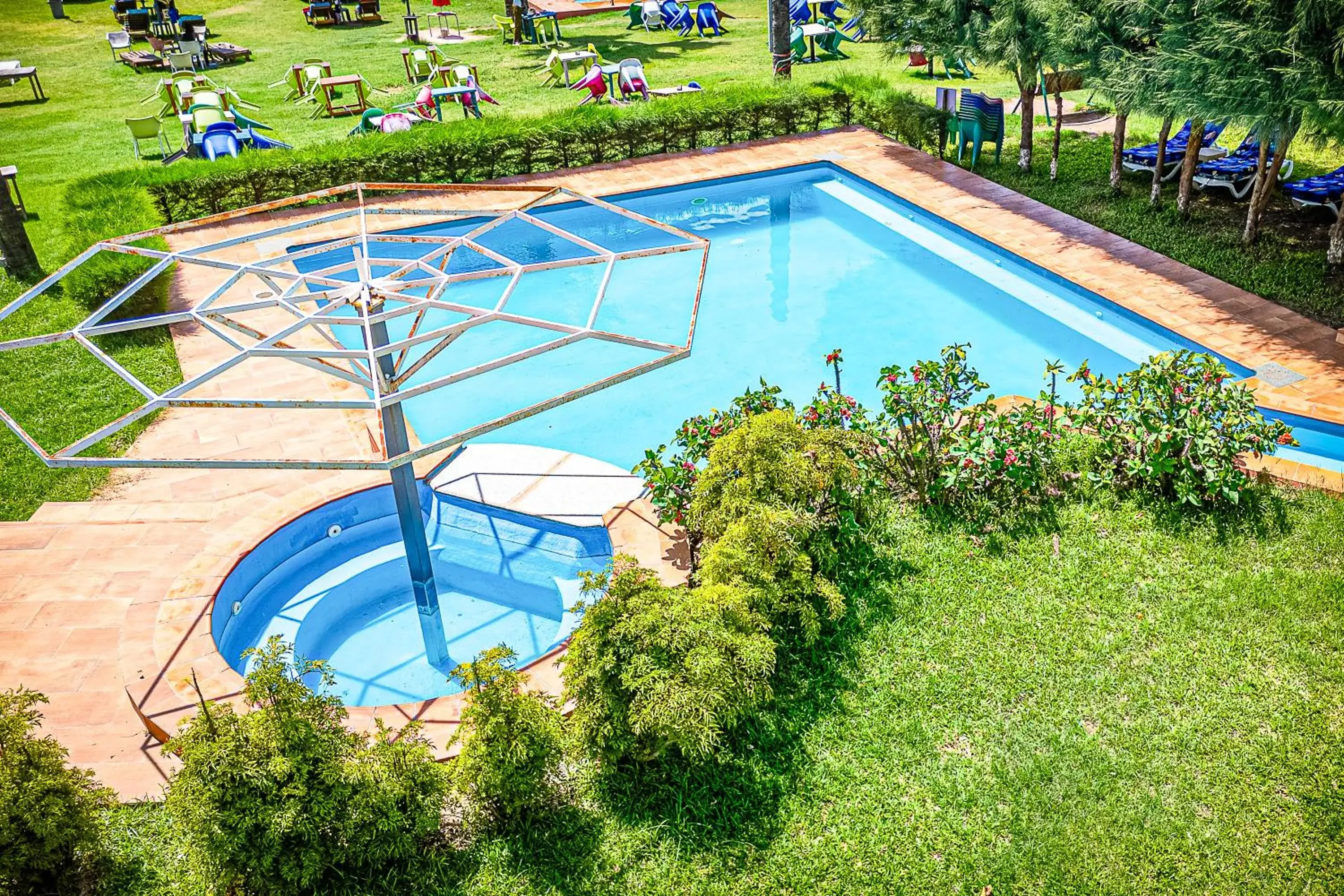 Swimming pool in Kasumai Beach Resort Swimming pool in Kasumai Beach Resort