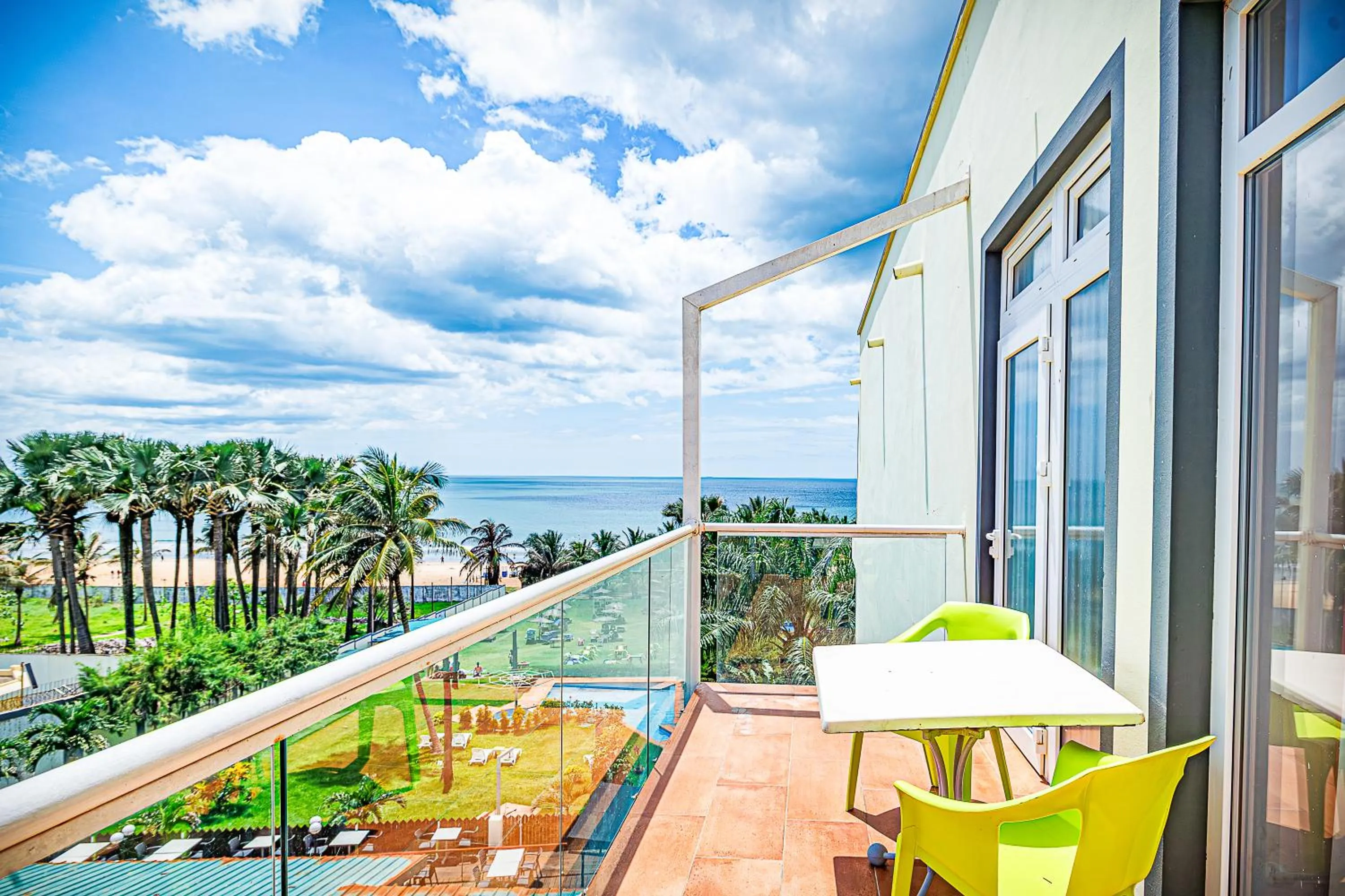 Balcony/Terrace in Kasumai Beach Resort