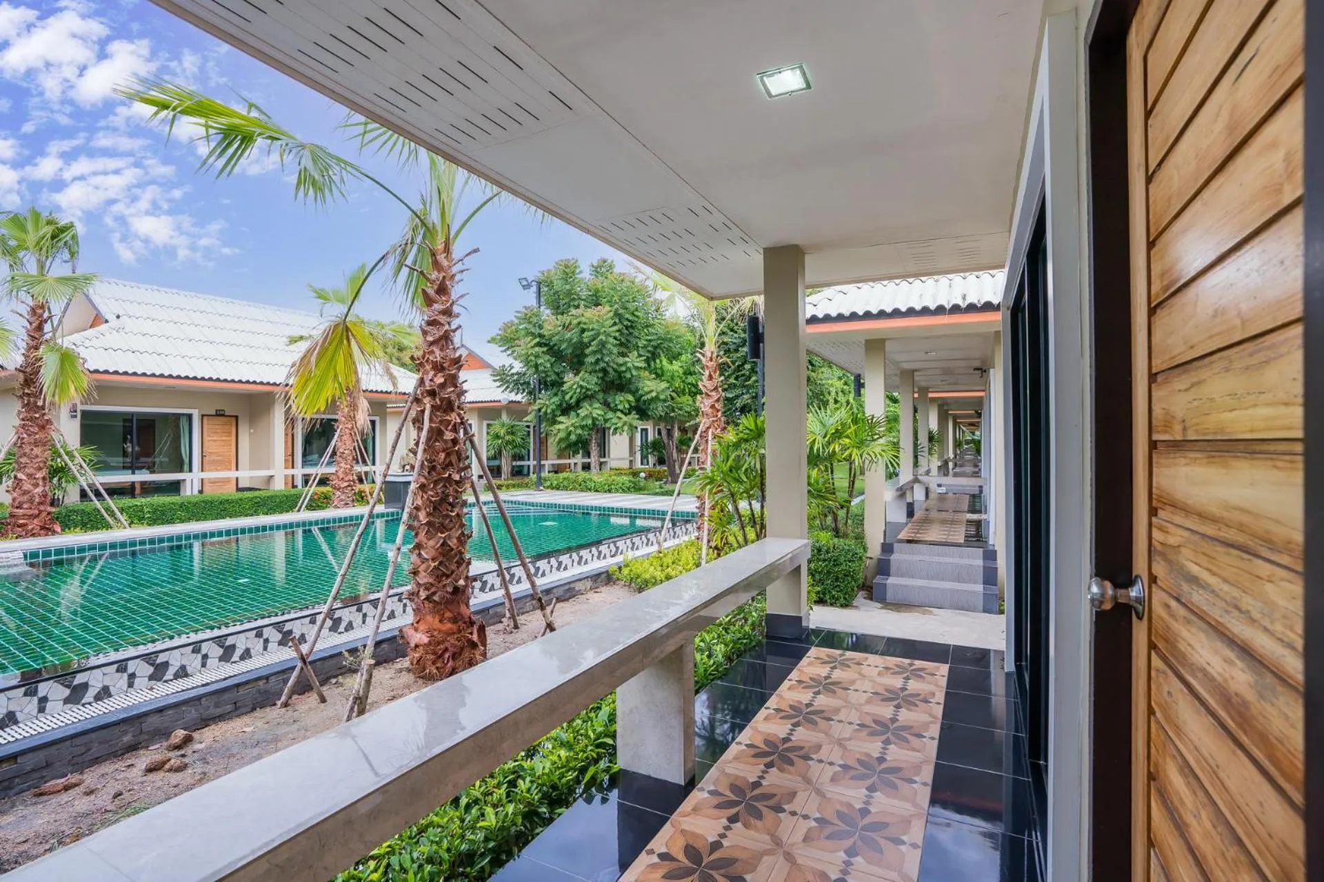 Balcony/Terrace in Tontan Resort Cha-am