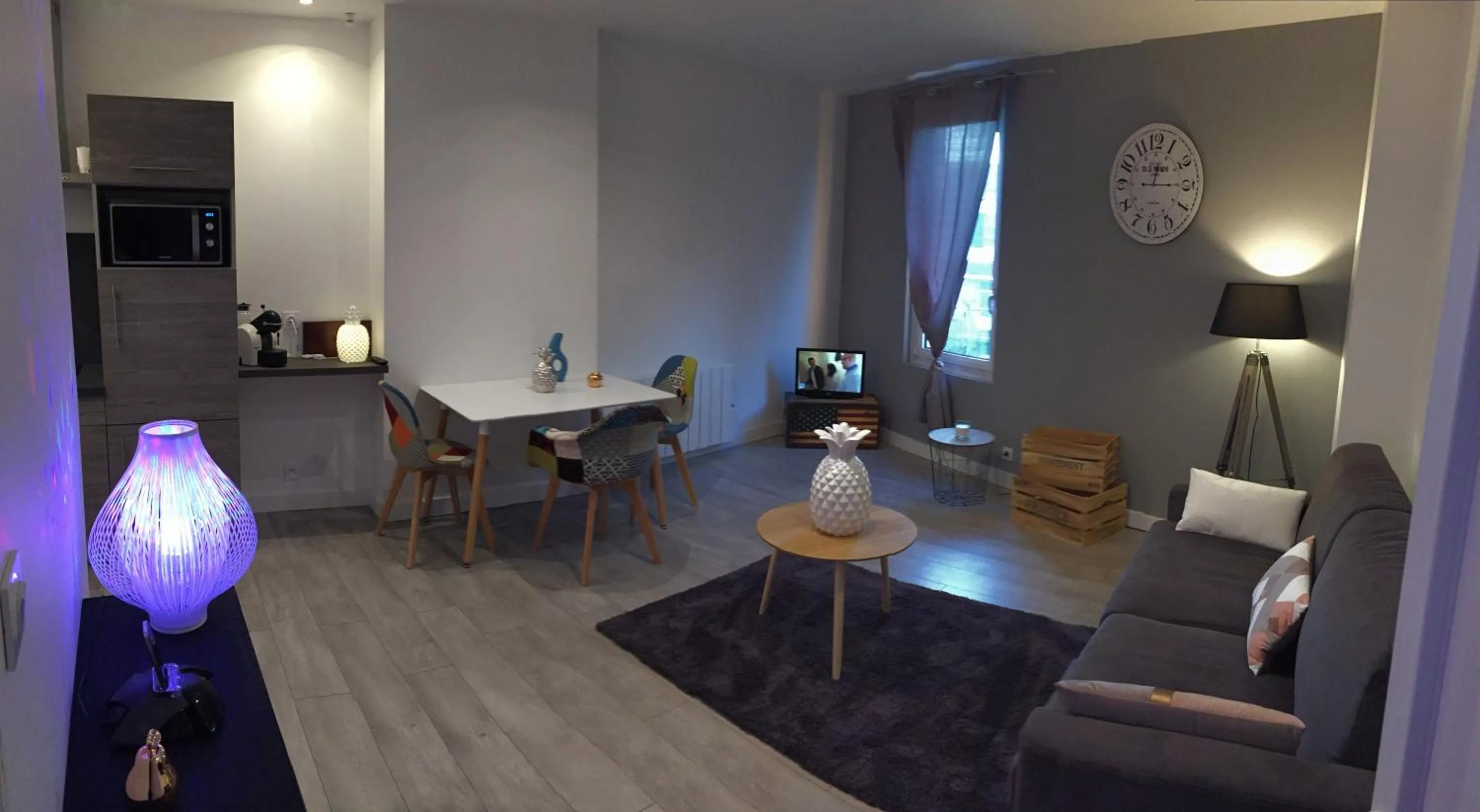 Living room in Appartement des Nuages Jademarg