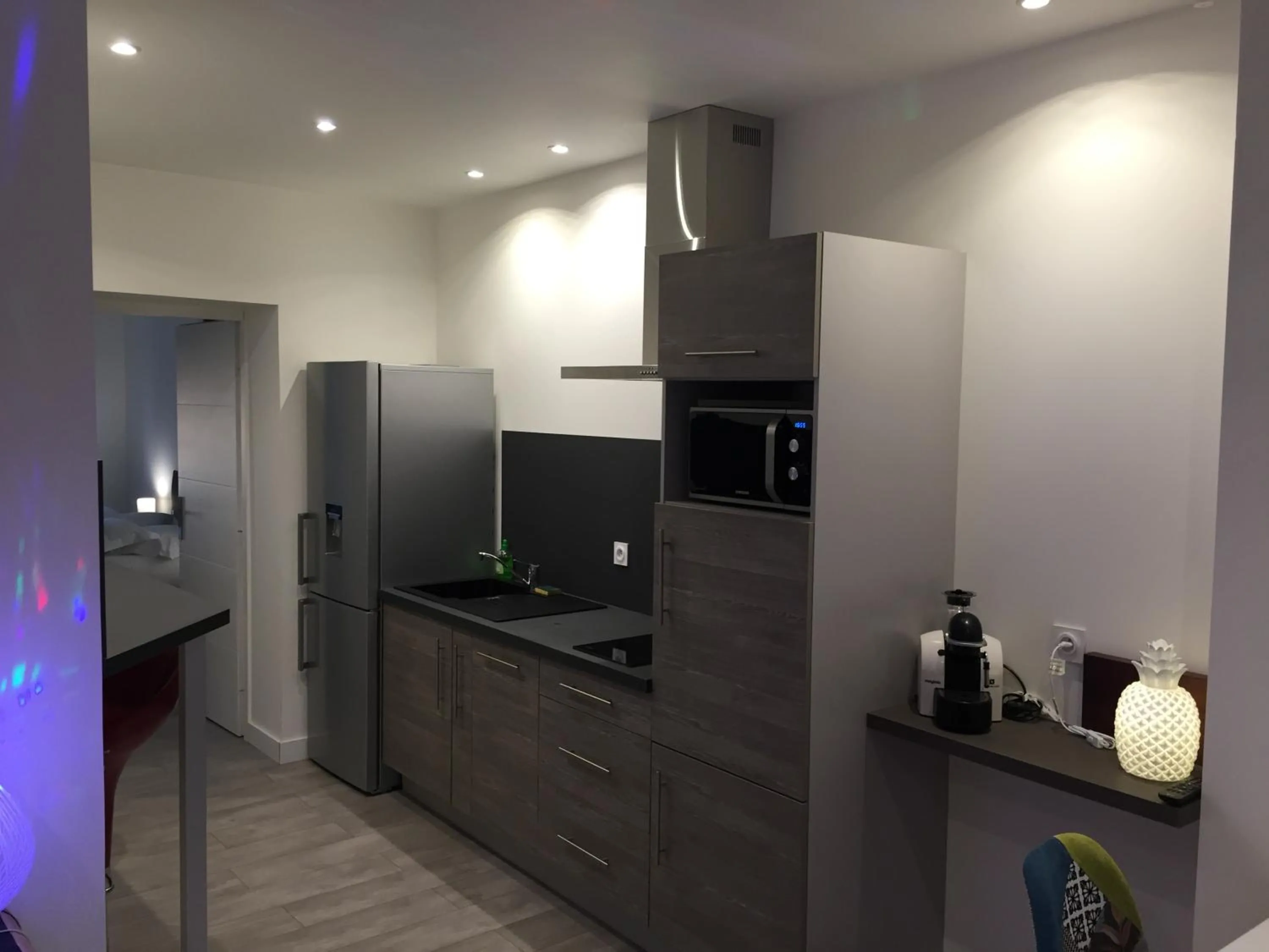Kitchen or kitchenette in Appartement des Nuages Jademarg