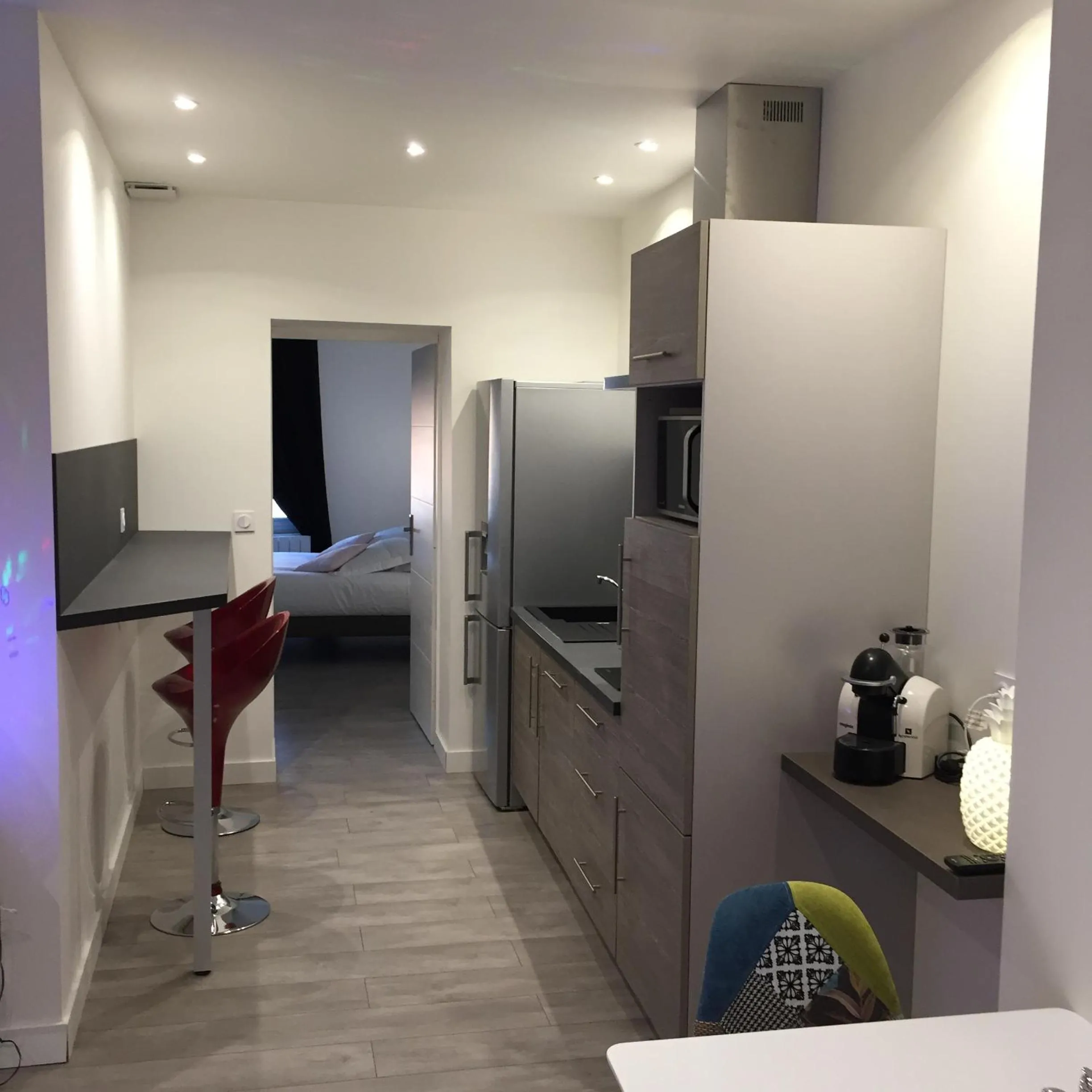 Kitchen or kitchenette in Appartement des Nuages Jademarg