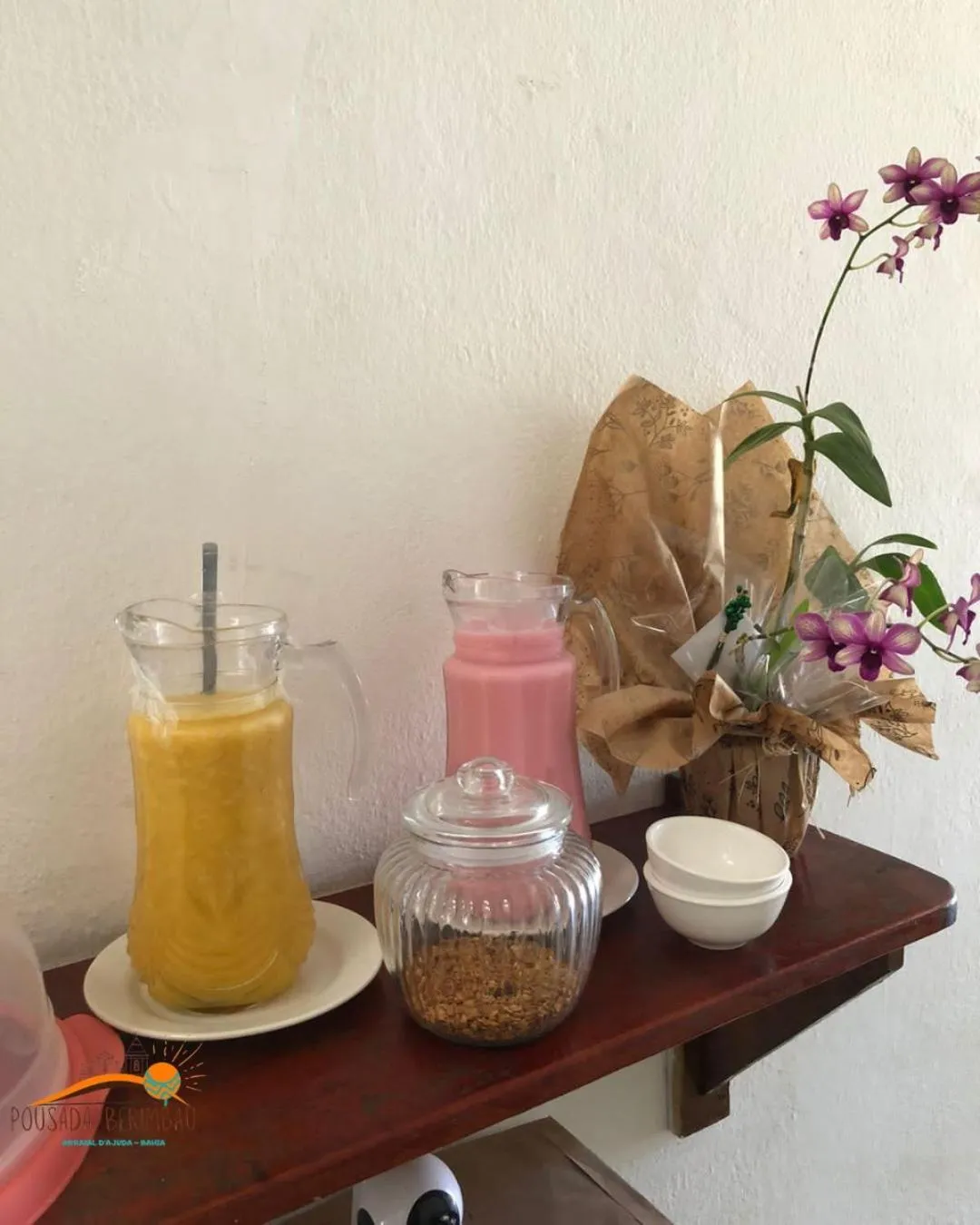 Food and drinks in Pousada Berimbau