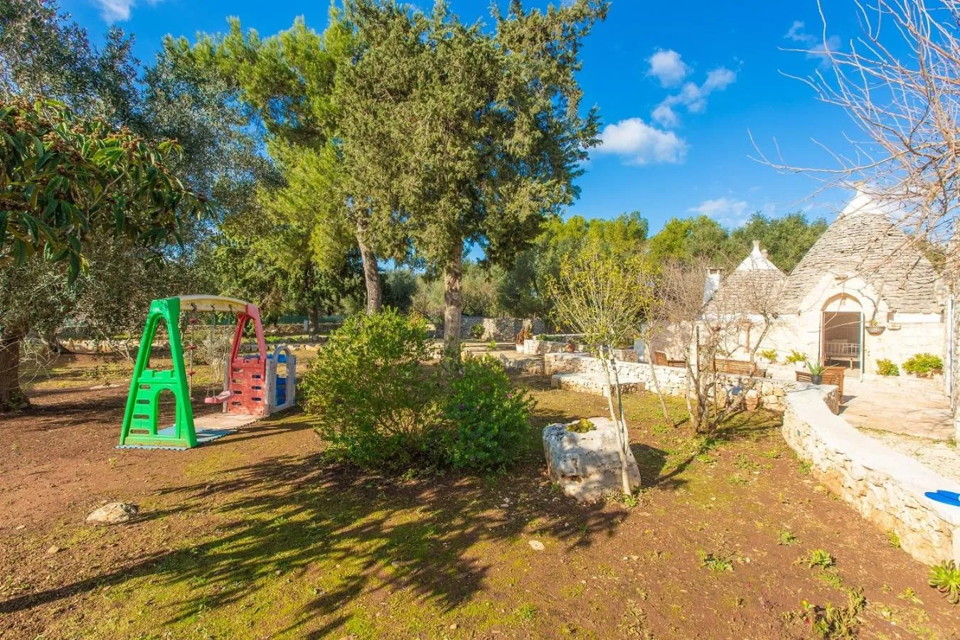 Trullo con piscina baby