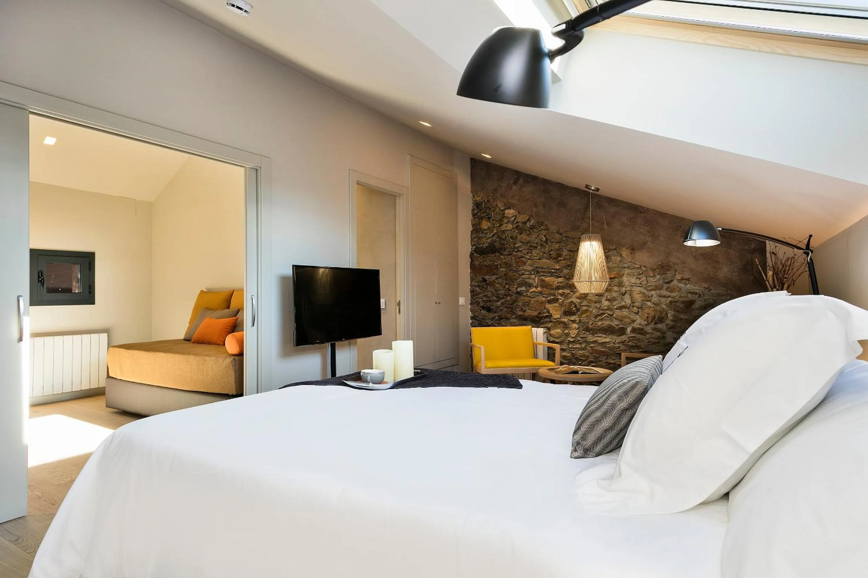 Bedroom, Bed in Set Terres - La Villa de Llívia - Adults only