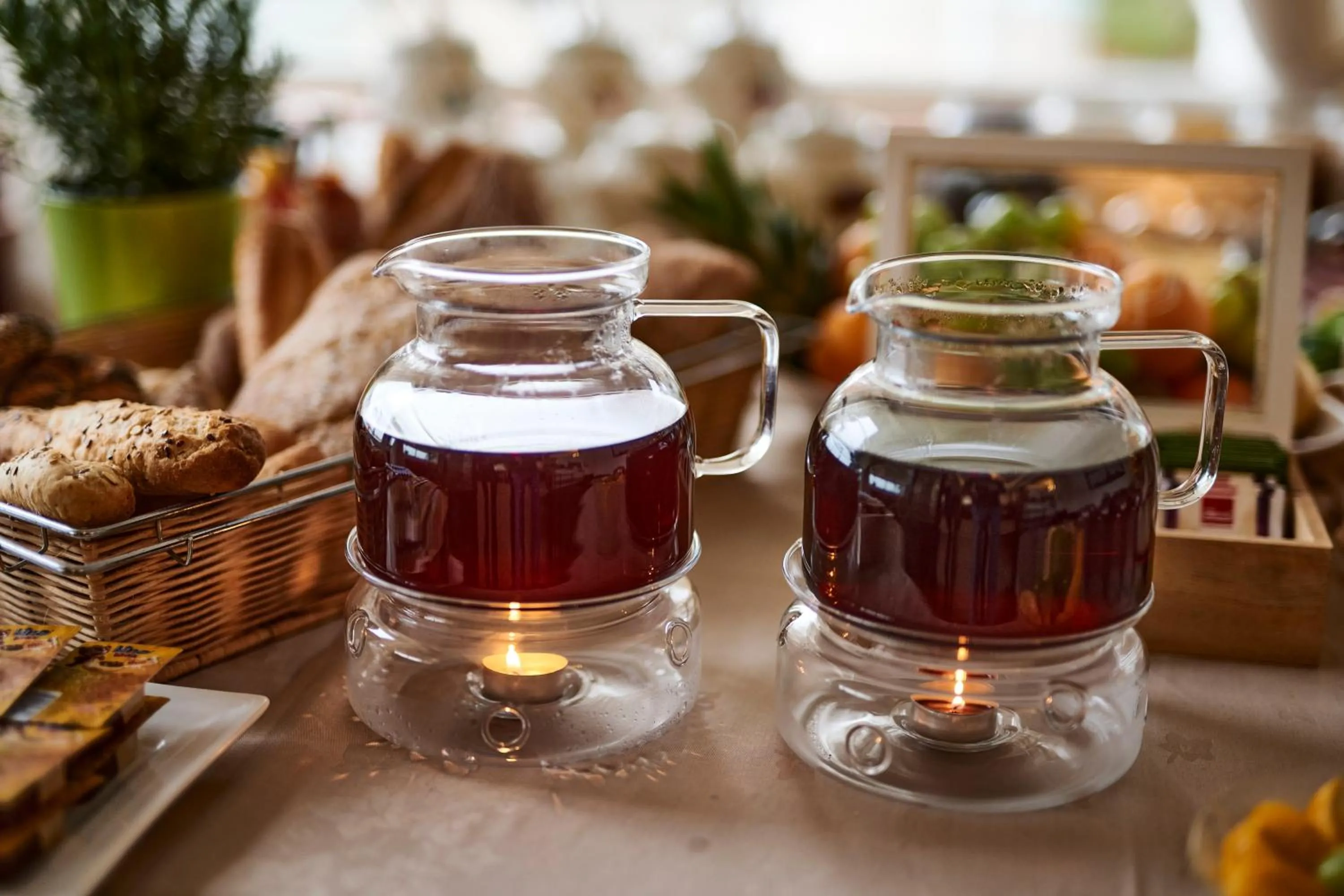 Buffet breakfast in Hotel Villa Schubert