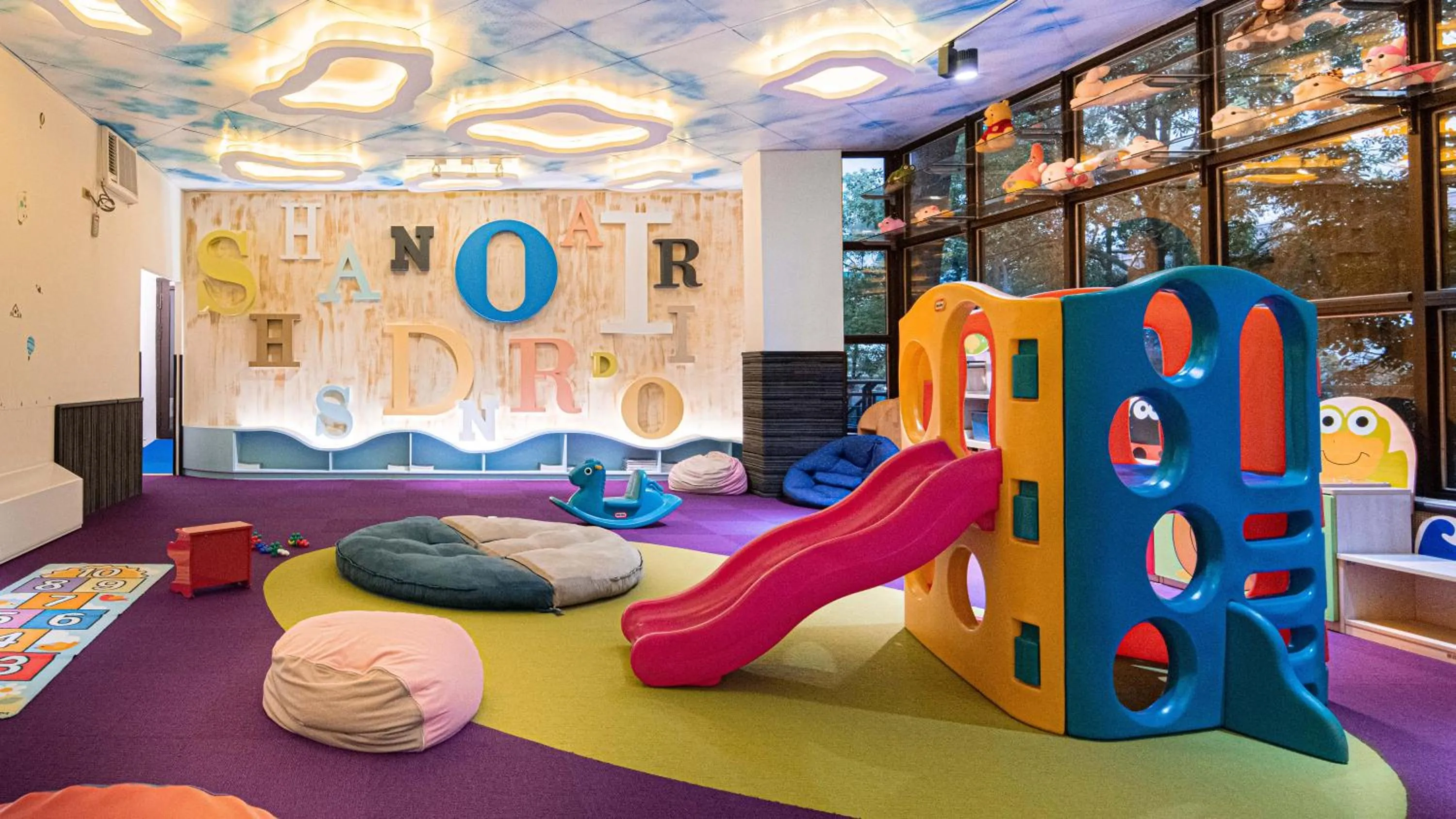 Children play ground in Shandori Hotel