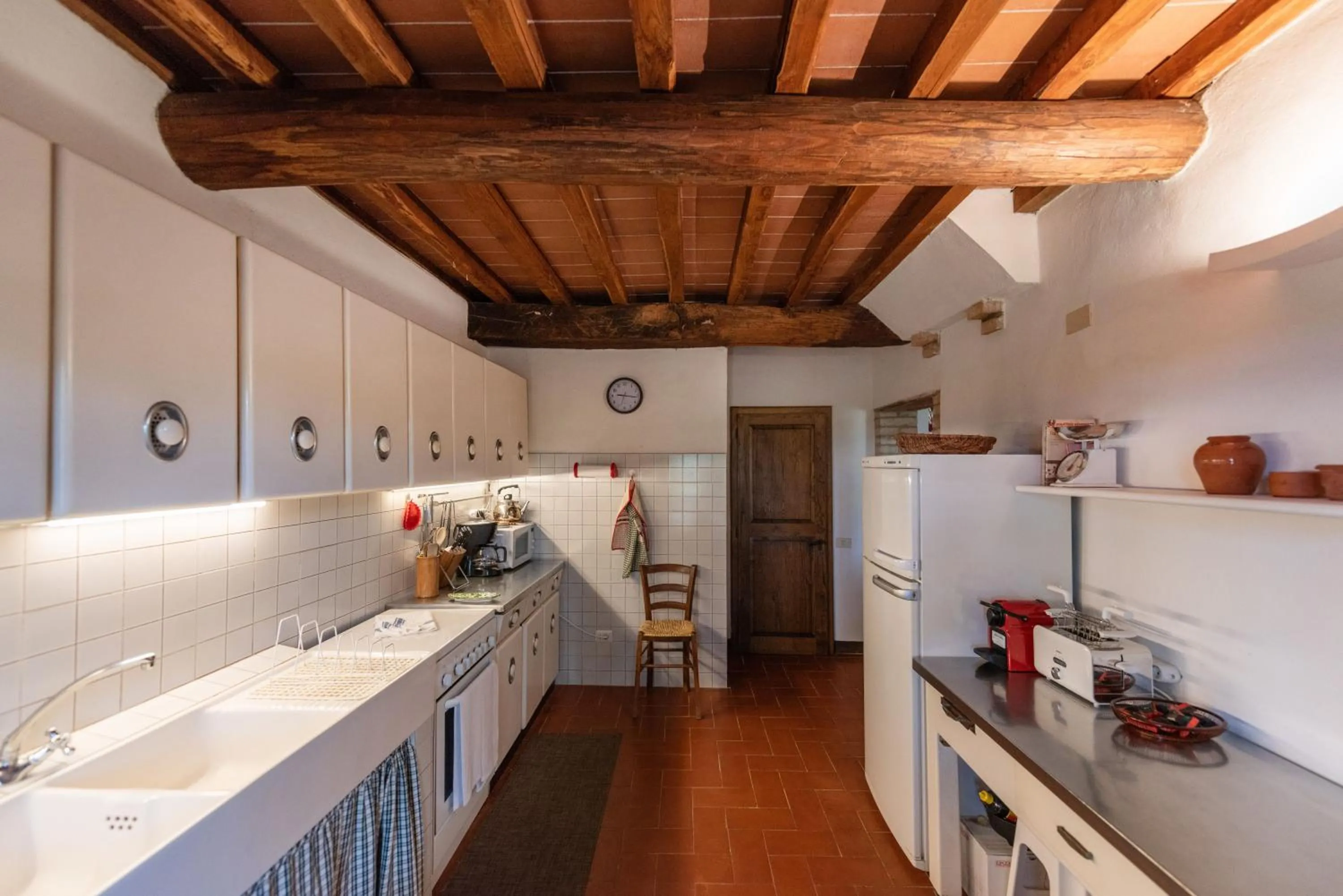 Kitchen or kitchenette in Capanna