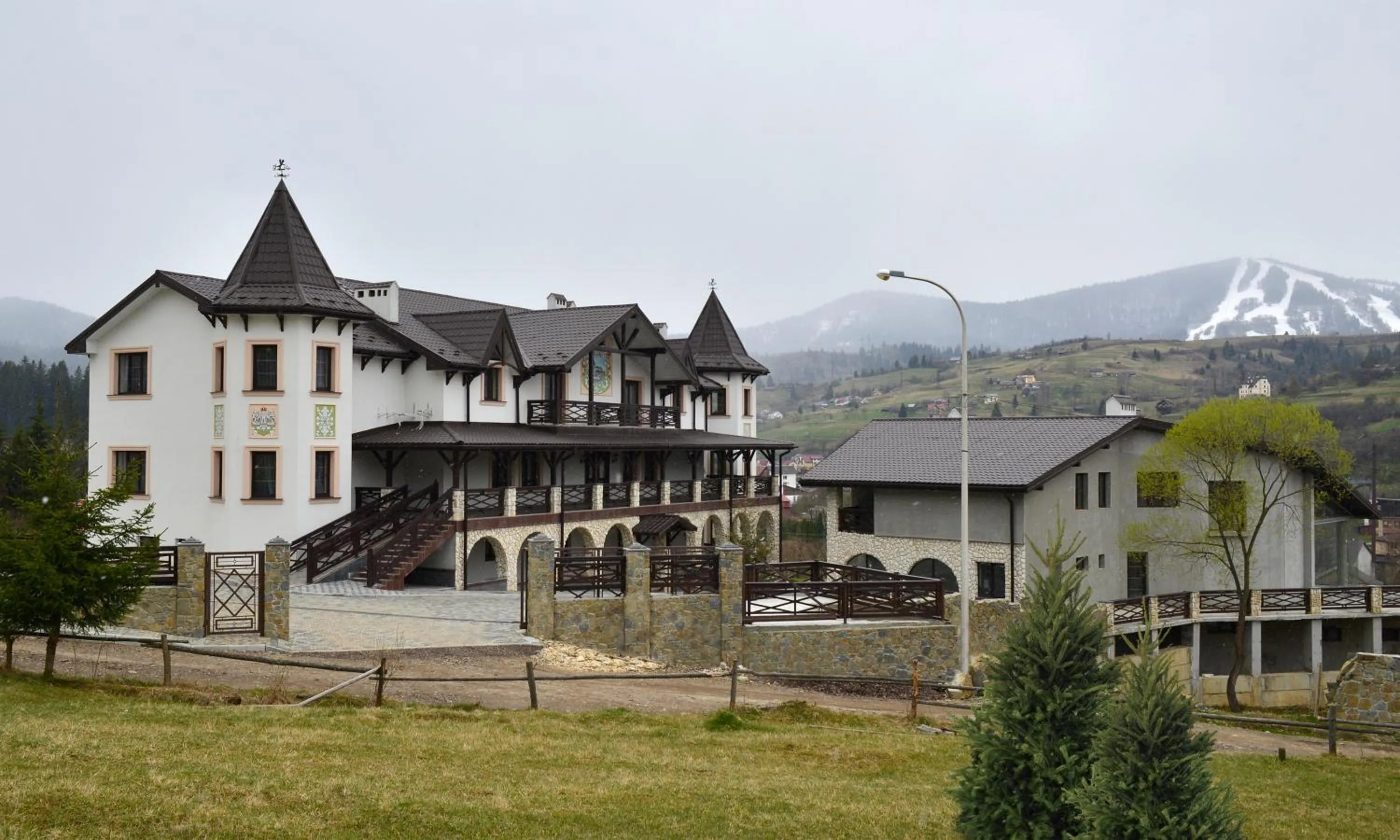 On site in Hotel Complex Dvir Kniazhoiy Korony