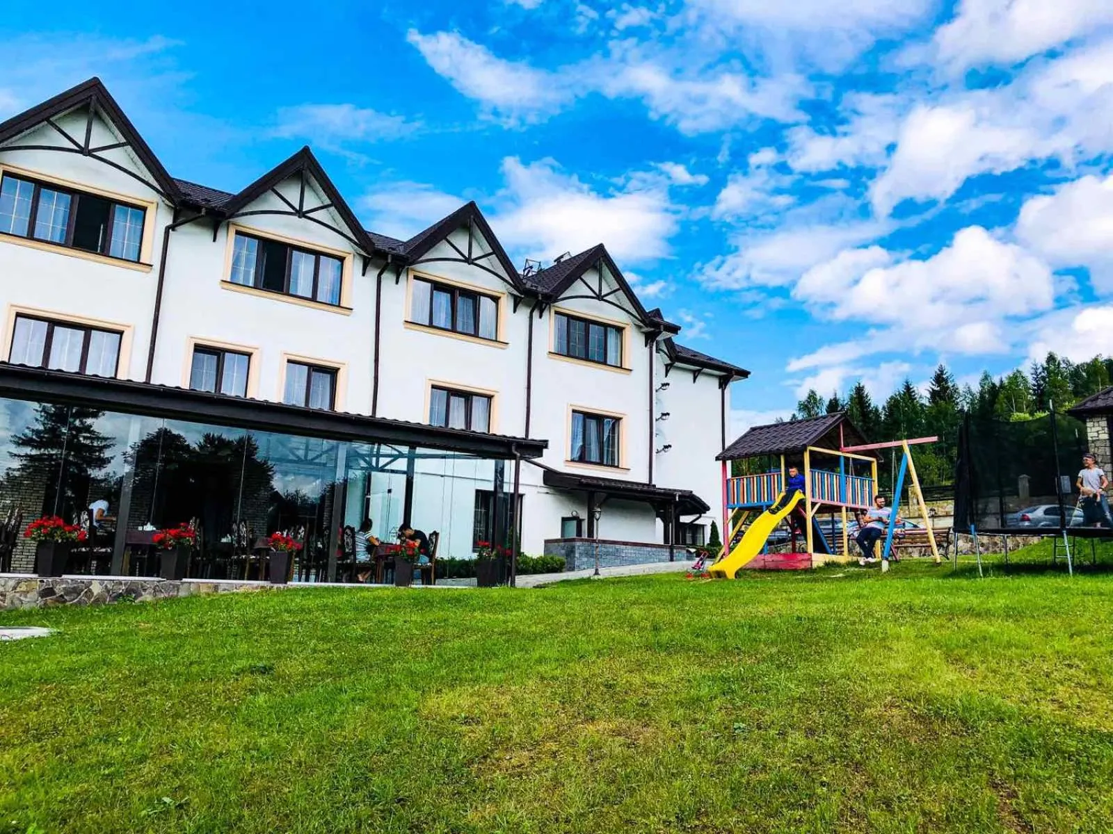 Property building in Hotel Complex Dvir Kniazhoiy Korony