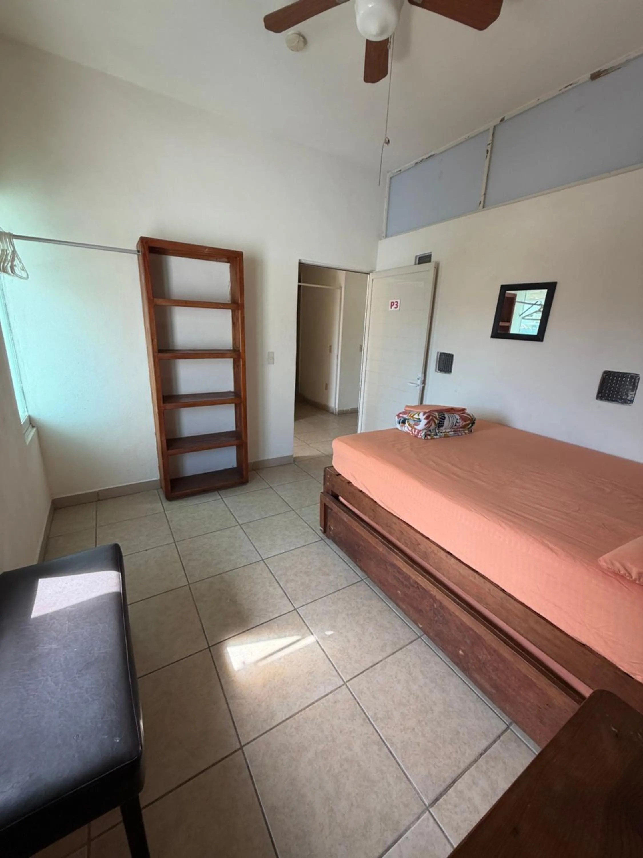 Bed in Hostal Bucerias