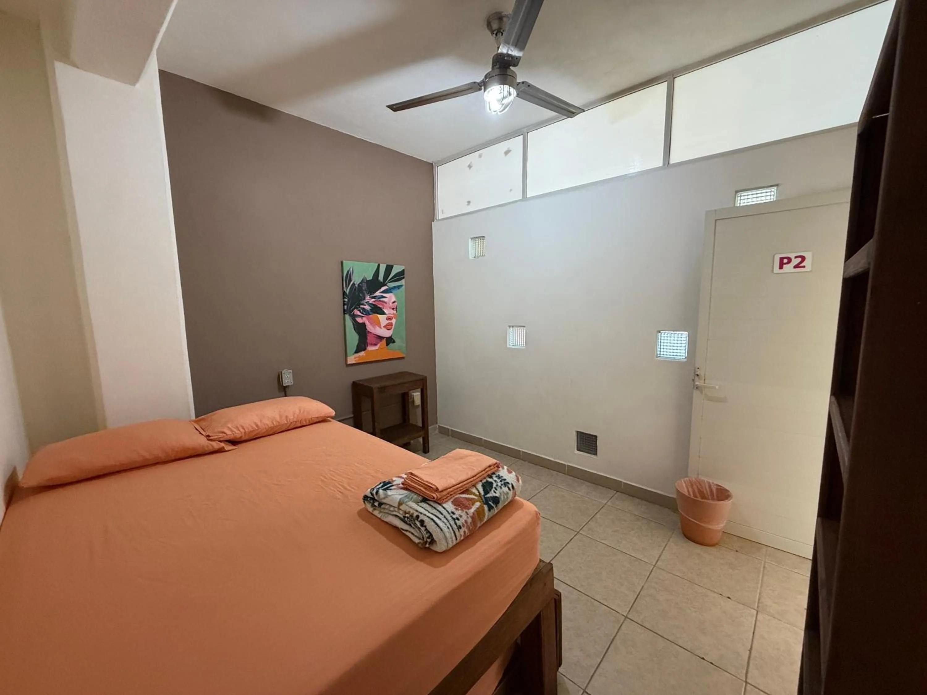 Bed in Hostal Bucerias