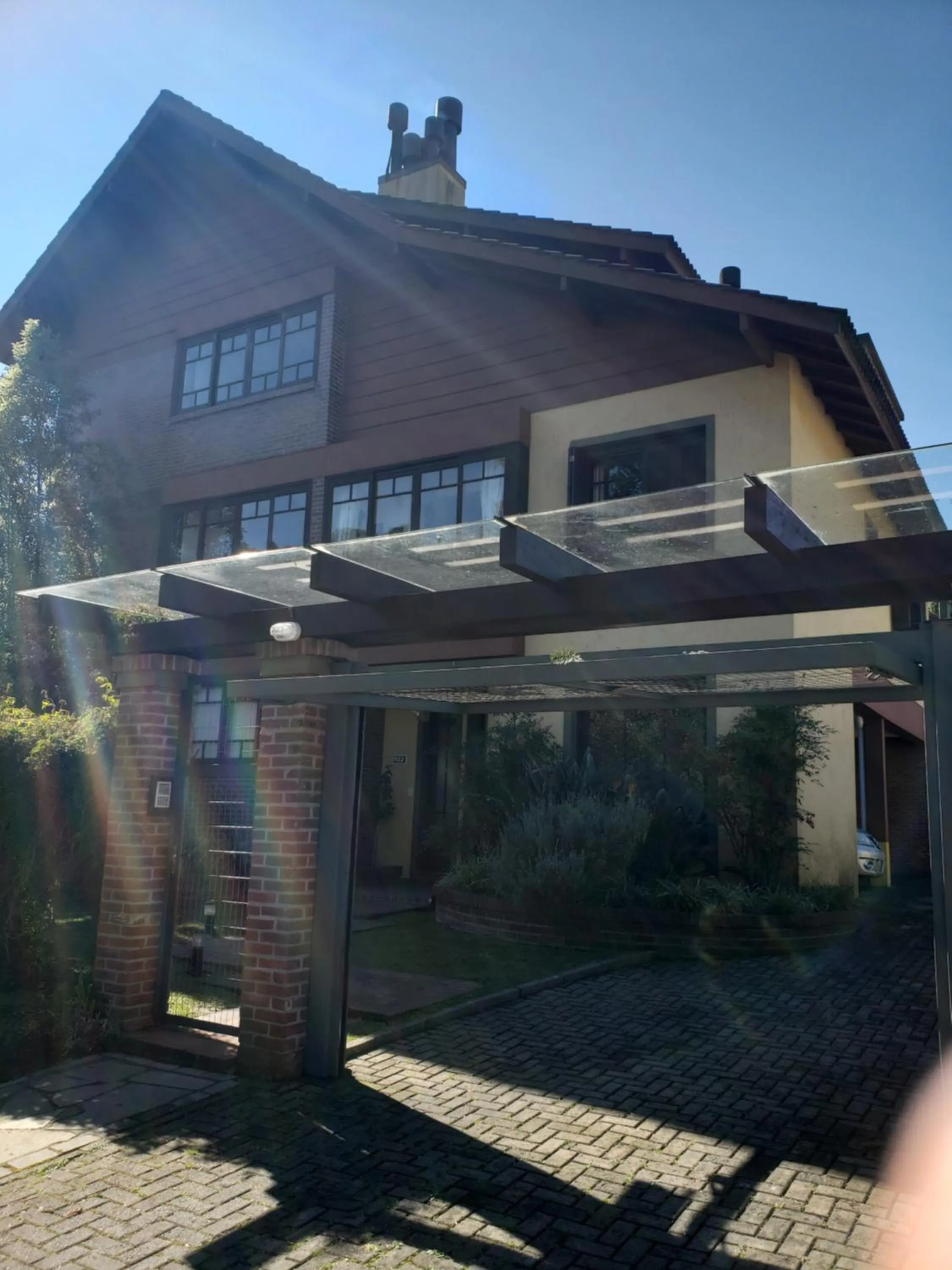 Property building in Apartamento Flor de Canela