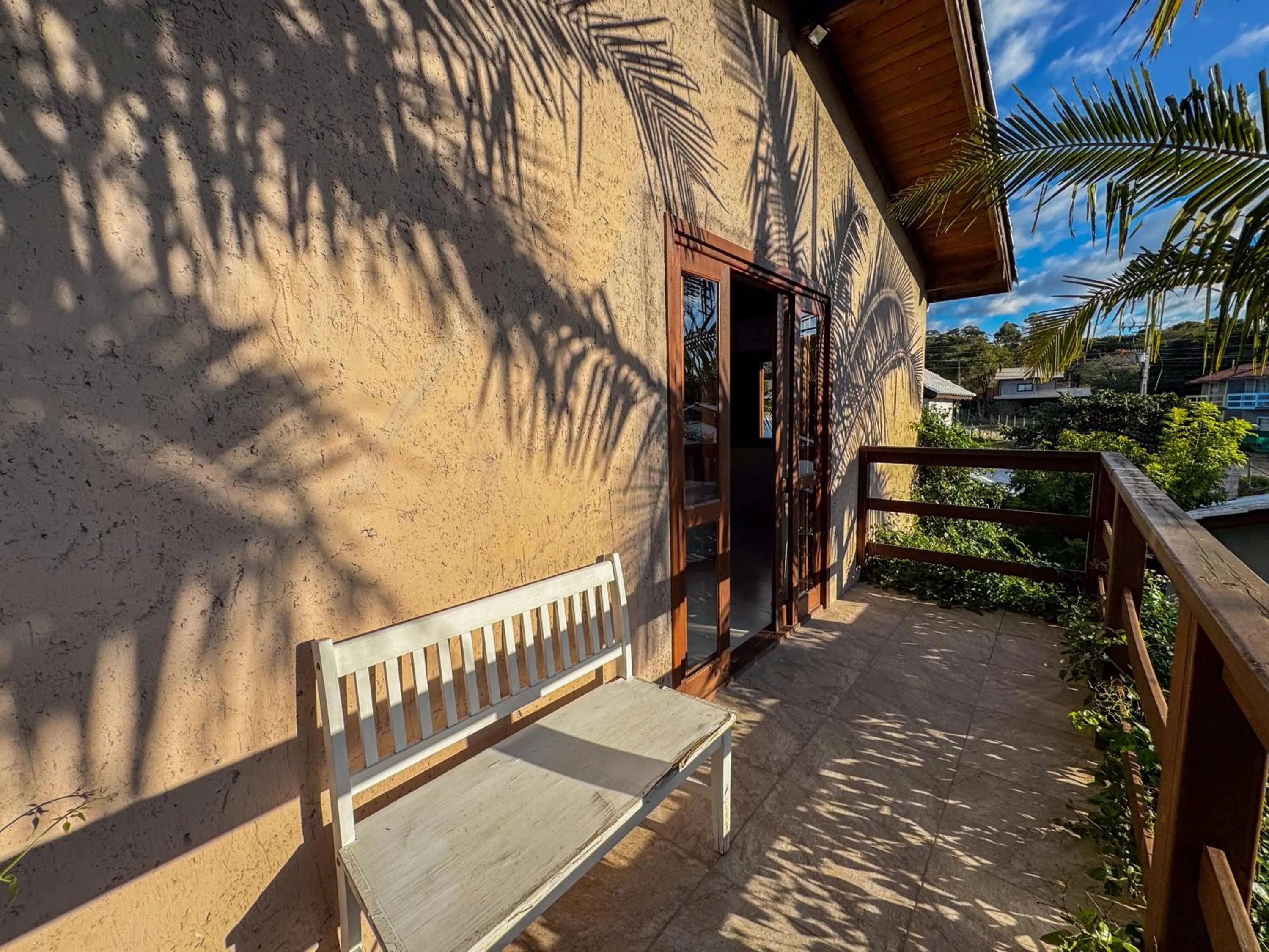Balcony/Terrace in Pousada Lagoa do Rosa