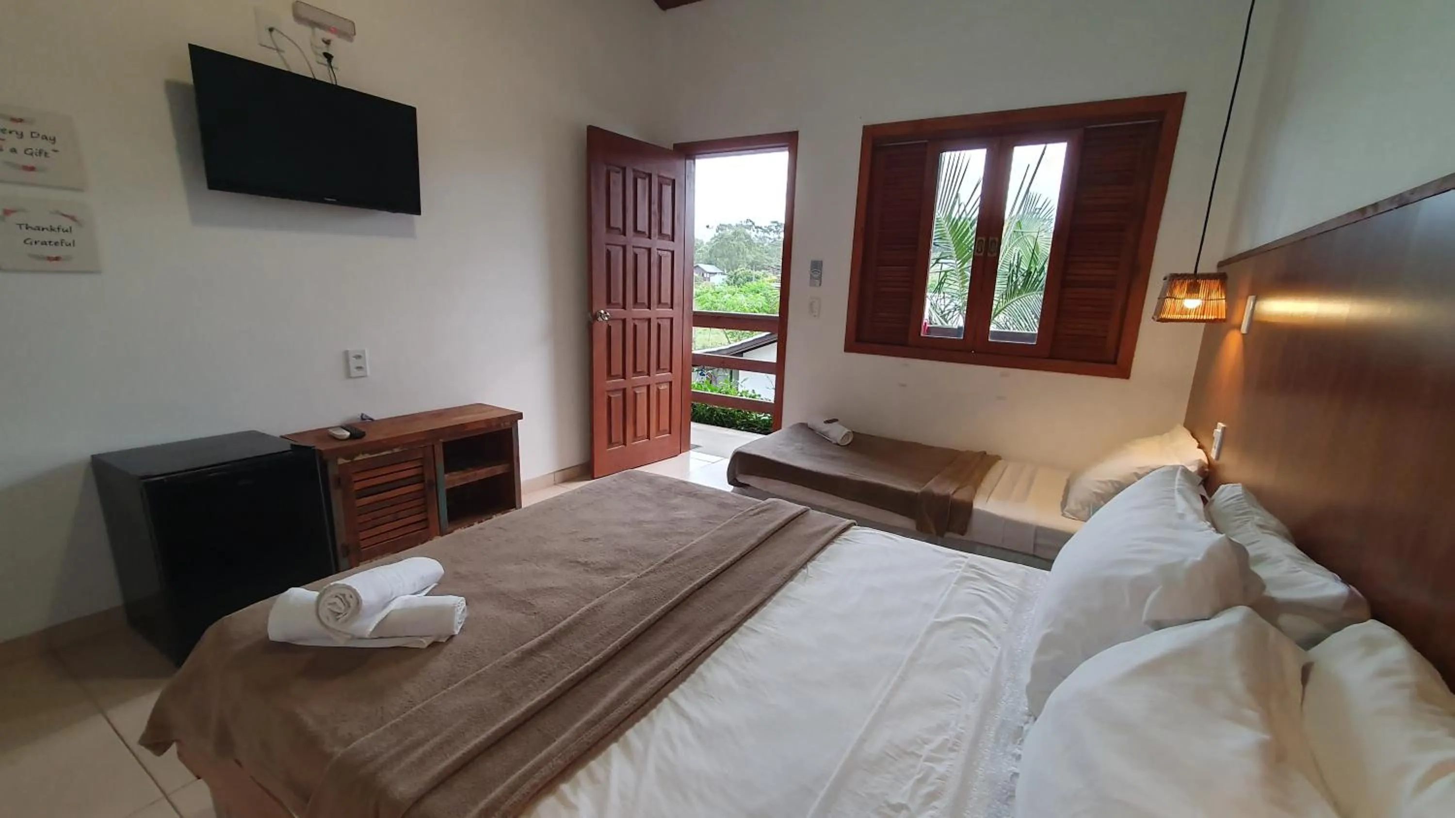 Bedroom, Bed in Pousada Lagoa do Rosa