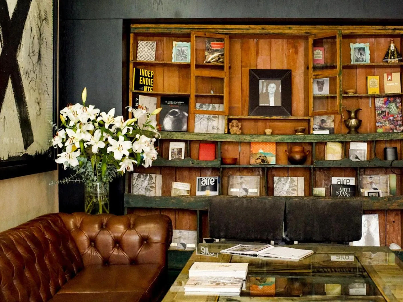 Library in Casa Carmen Reforma