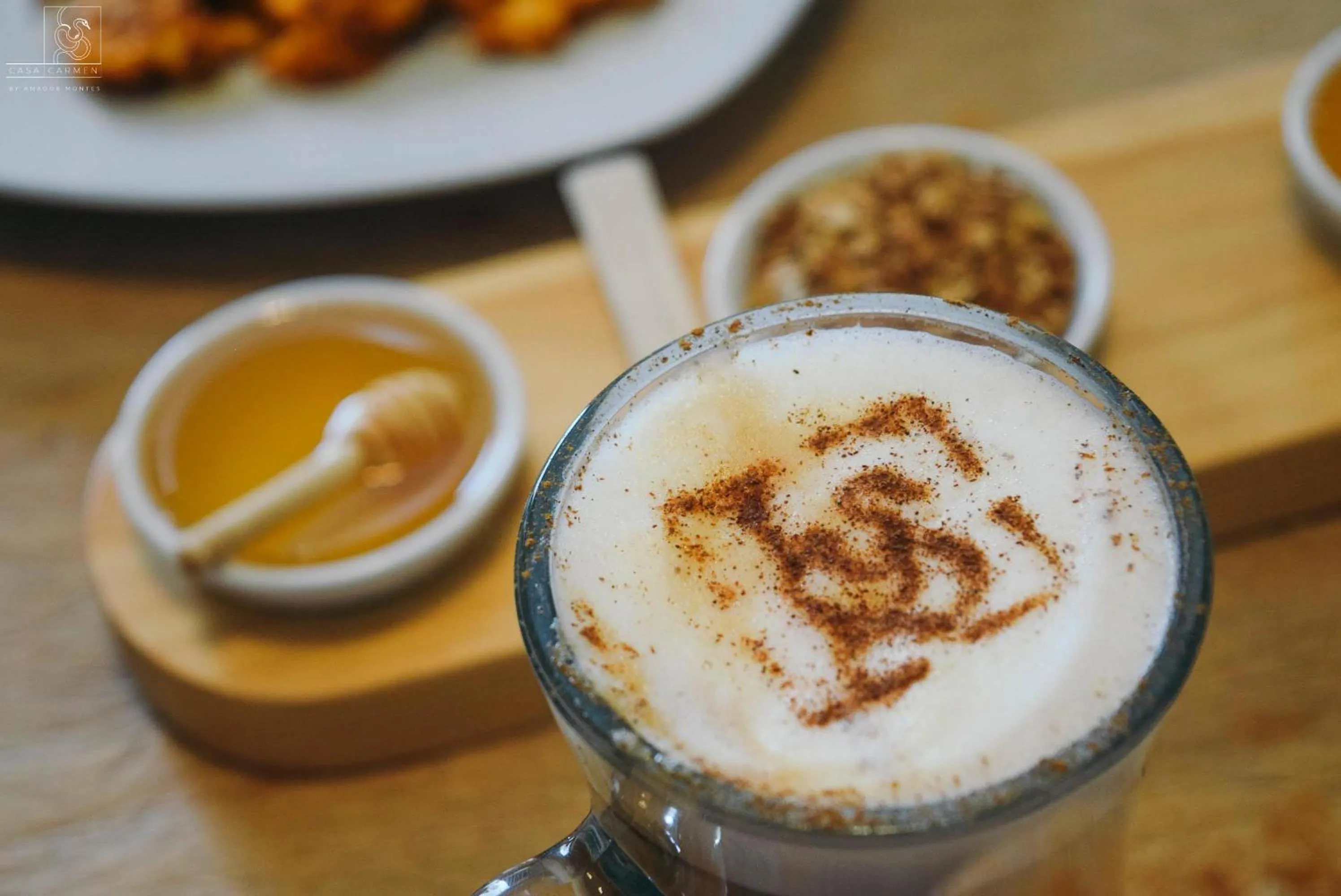 Food and drinks in Casa Carmen Reforma