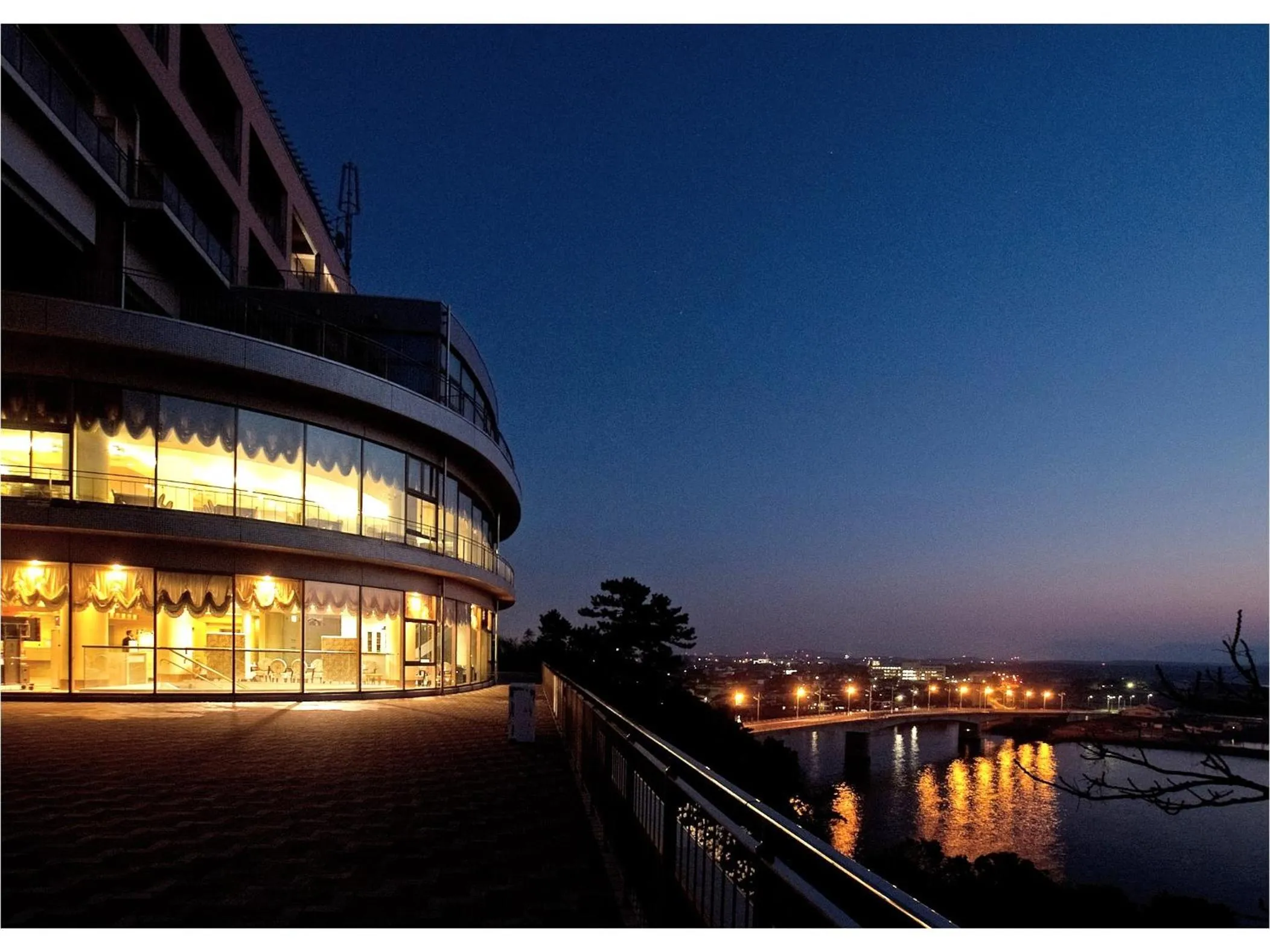 Sea view in Kokumin Shukusha Marine Terrace Ashiya