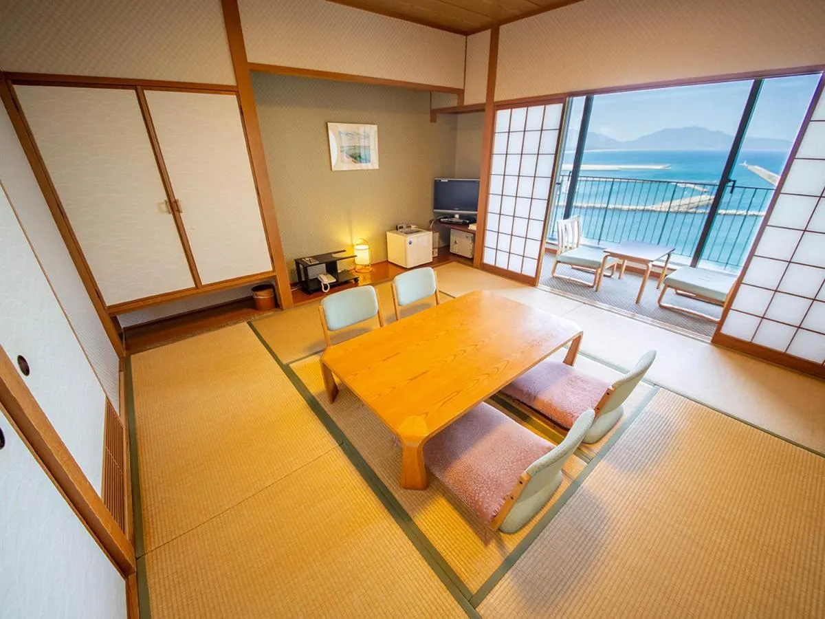 Sea view in Kokumin Shukusha Marine Terrace Ashiya