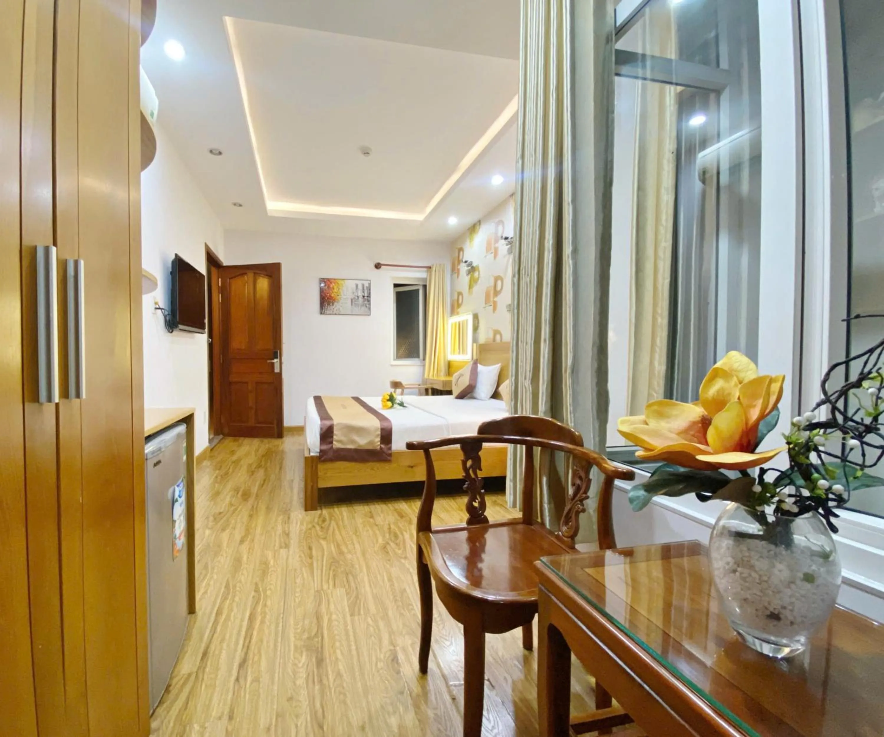 Bedroom, Bed in Thu Ha Airport Hotel