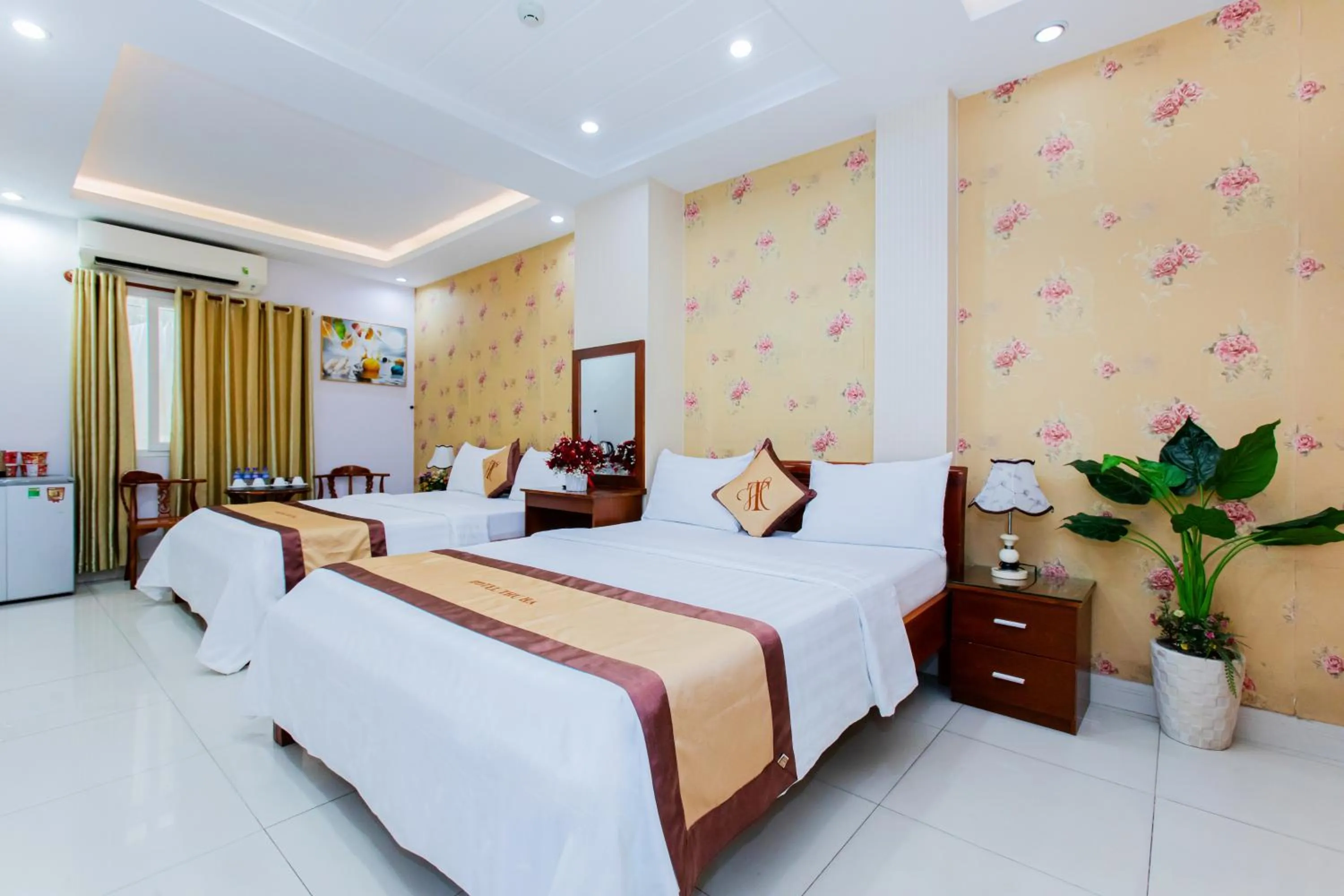 Bed in Thu Ha Airport Hotel