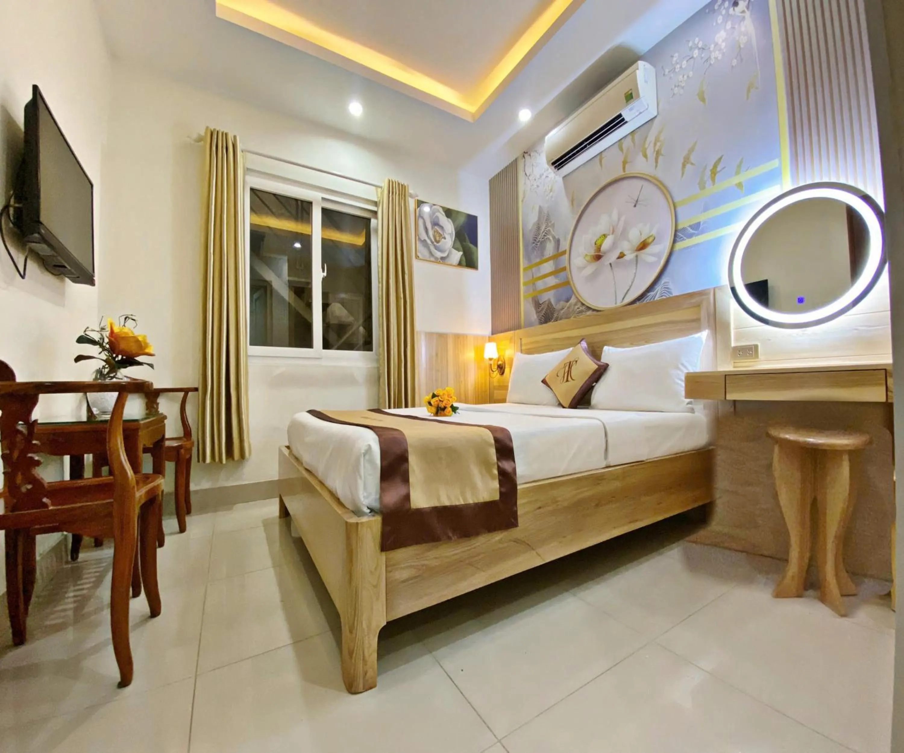 Bedroom, Bed in Thu Ha Airport Hotel