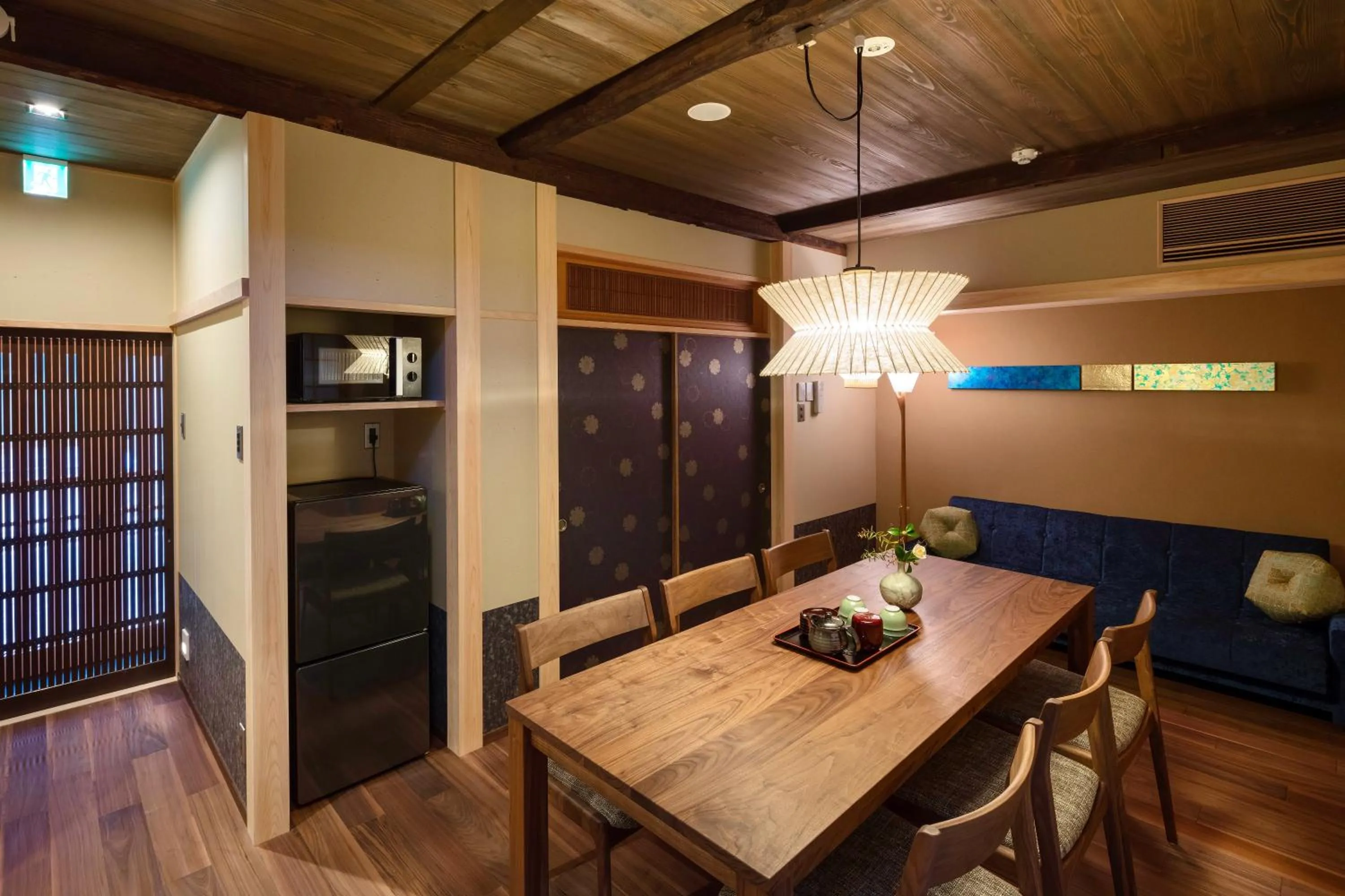 Living room in Ayaginu Machiya House