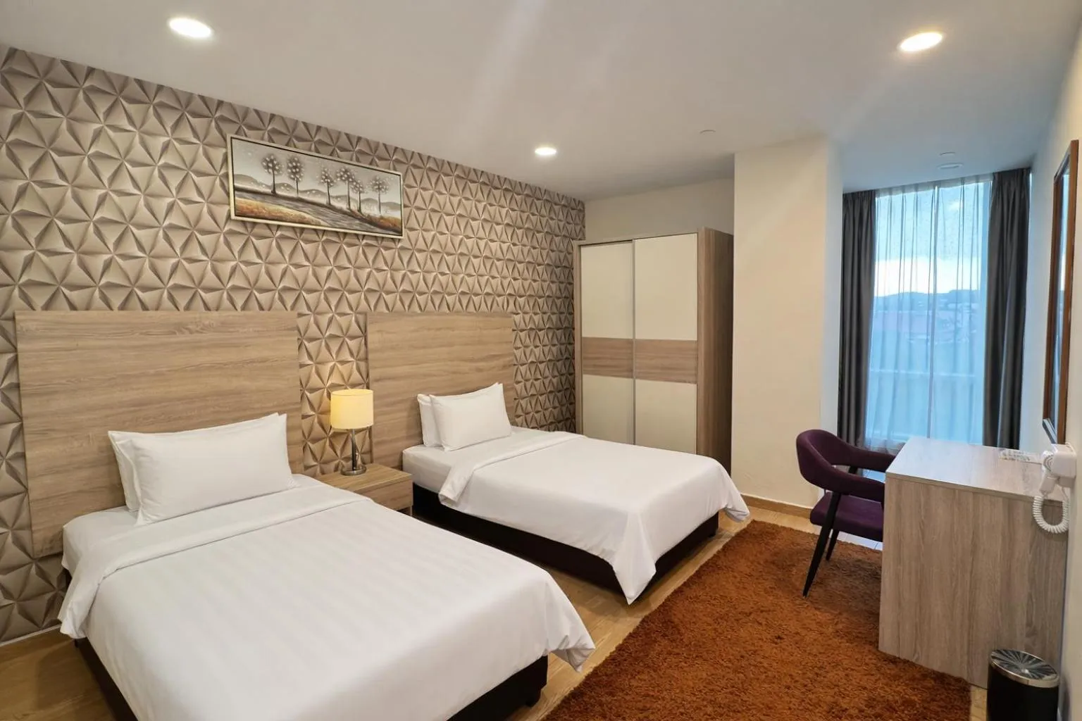 Bedroom, Bed in D Gateway Perdana Hotel Bangi