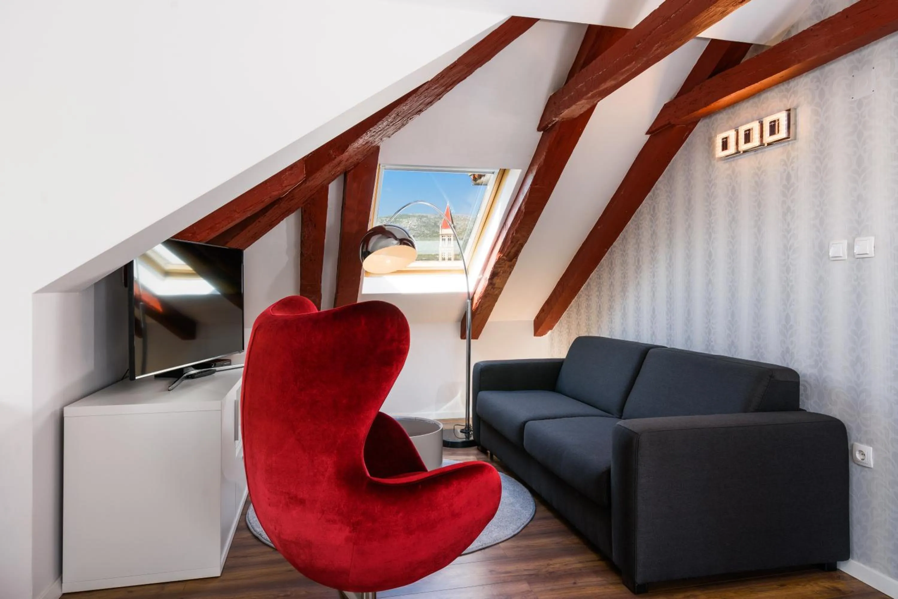 Seating area in Heritage Hotel Vila Sikaa