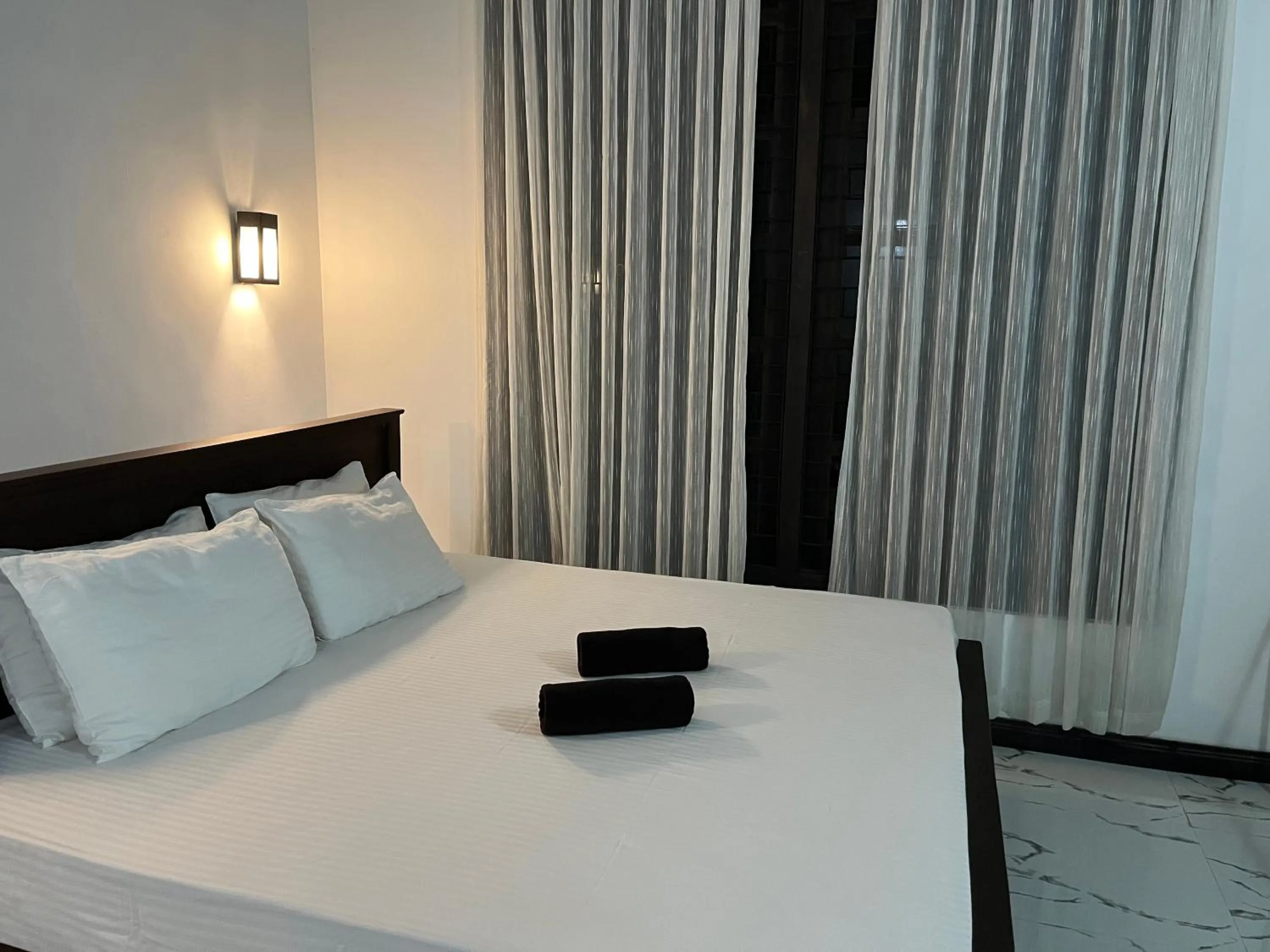 Bed in Green House Resort