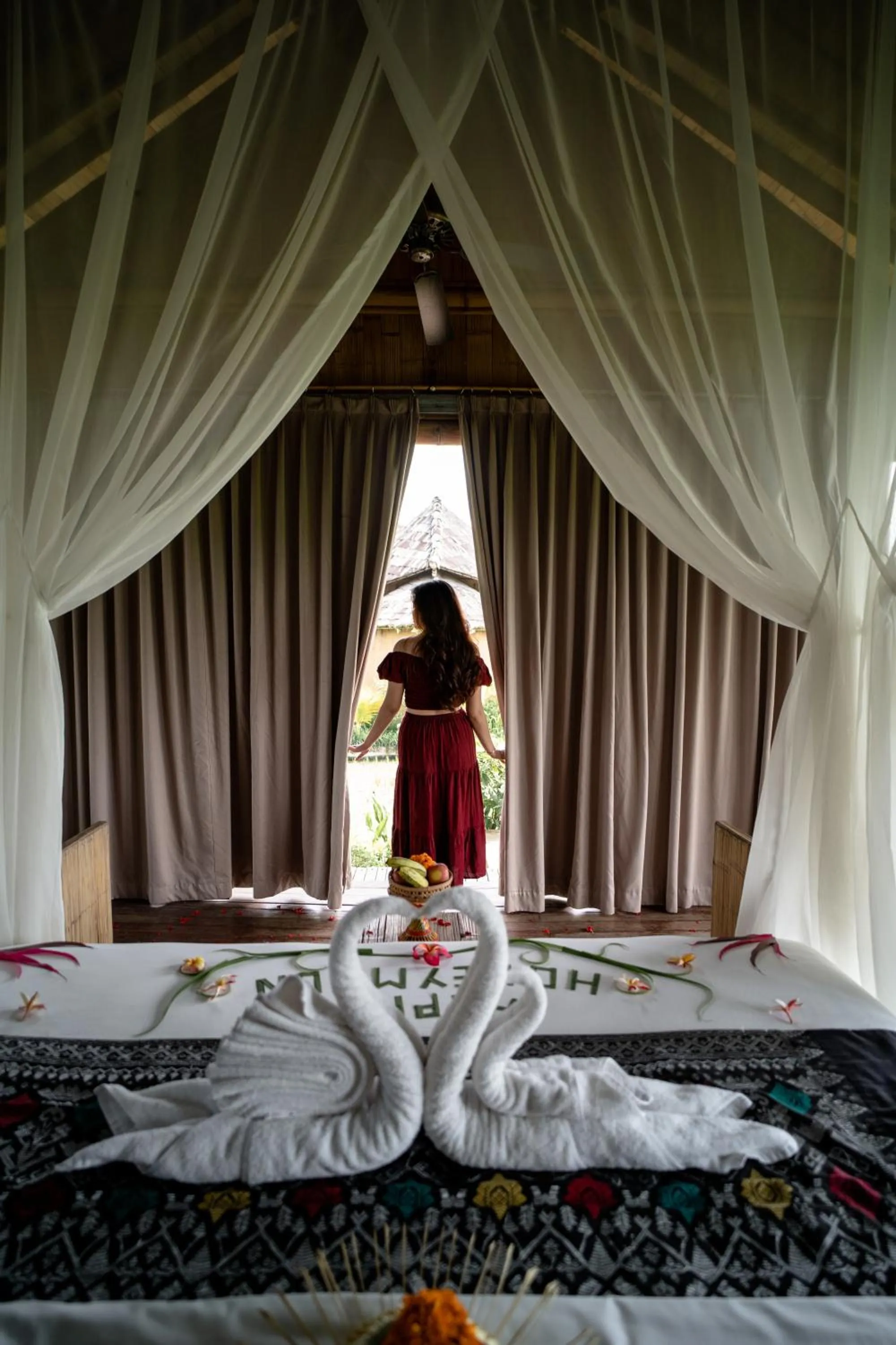 Guests, Bed in Padi Bali Retreat