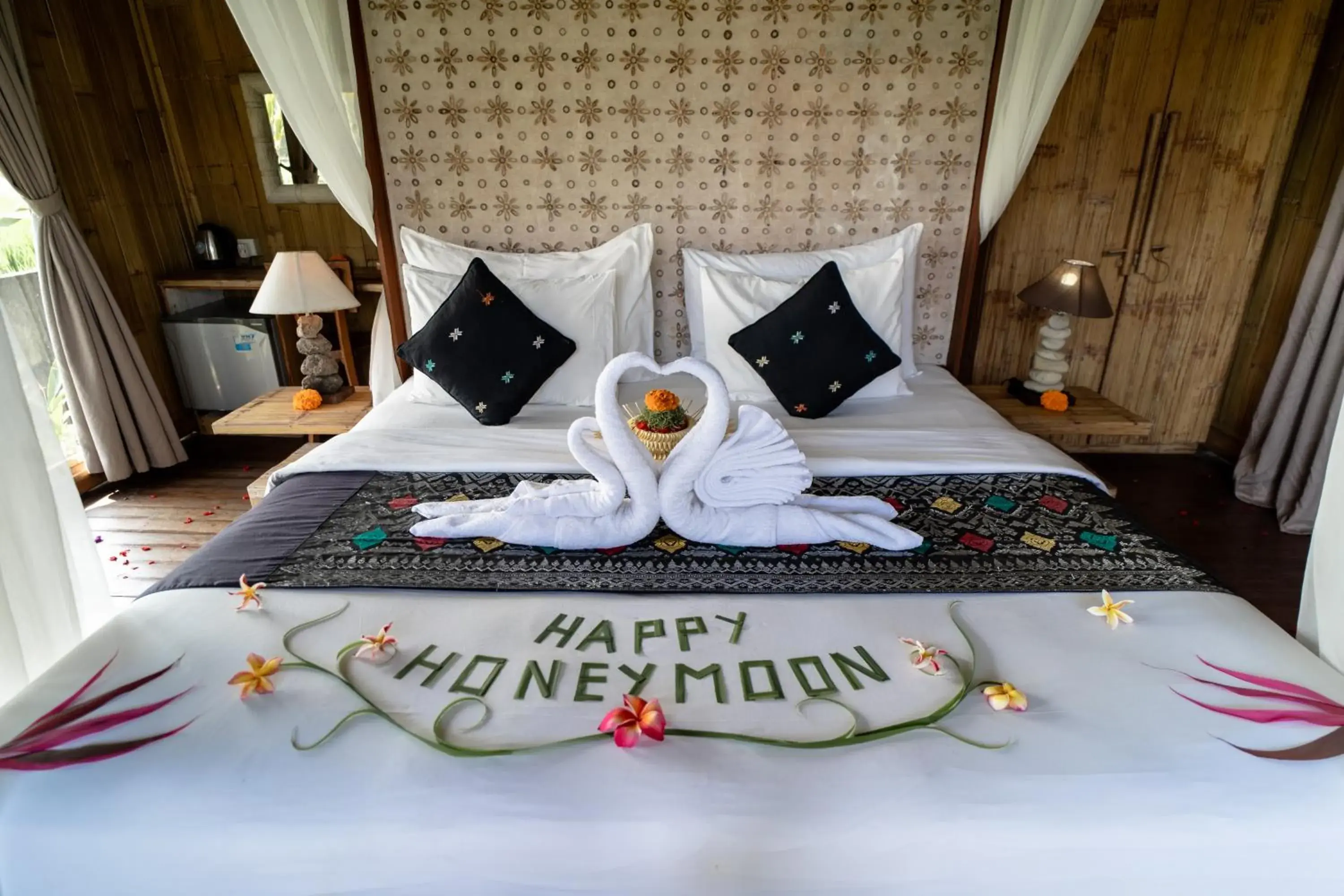 Bed in Padi Bali Retreat Bed in Padi Bali Retreat