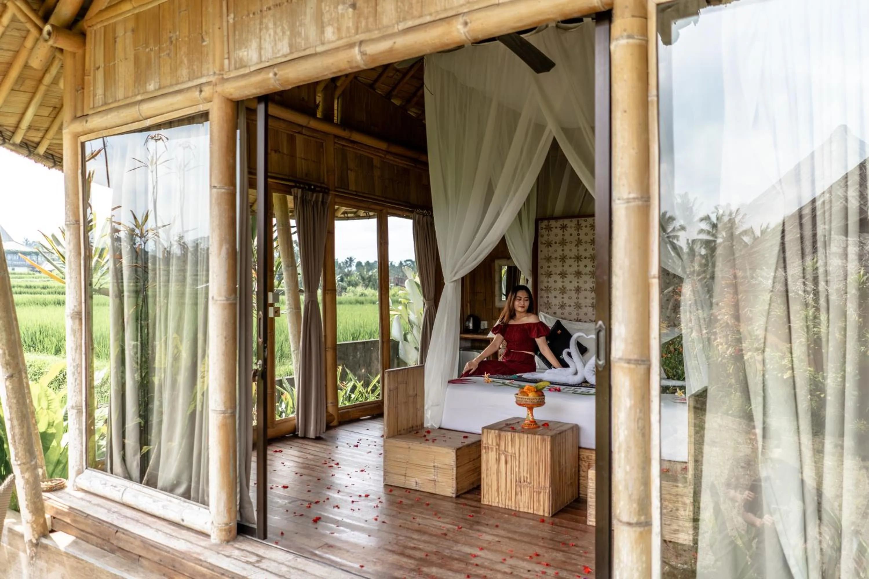 Patio in Padi Bali Retreat