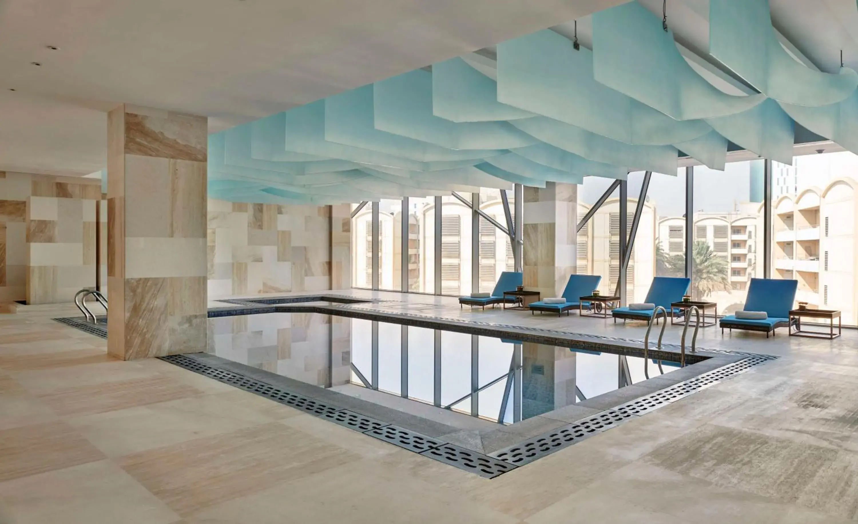 Swimming pool in Hyatt Regency Riyadh Olaya Swimming pool in Hyatt Regency Riyadh Olaya