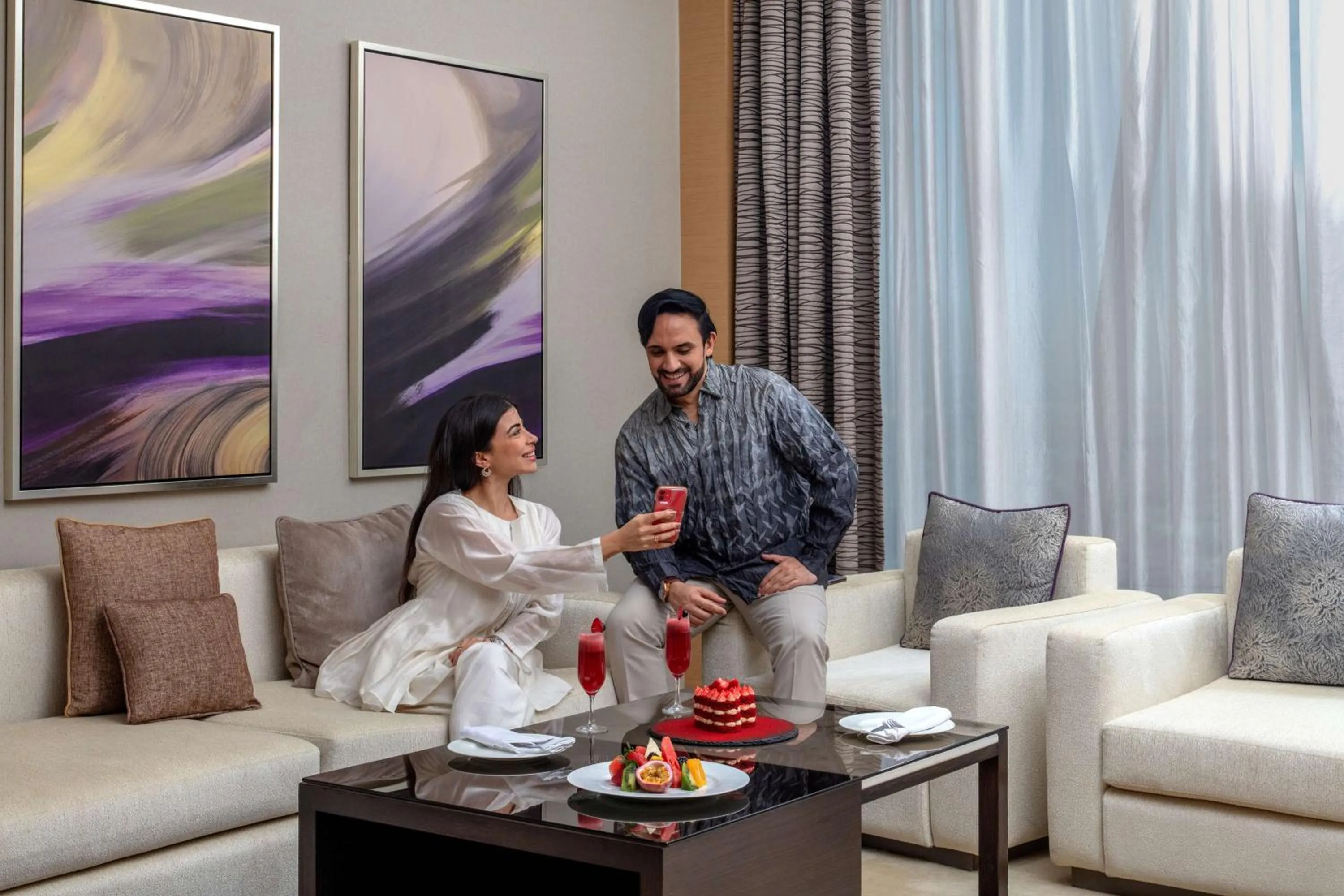 People in Hyatt Regency Riyadh Olaya