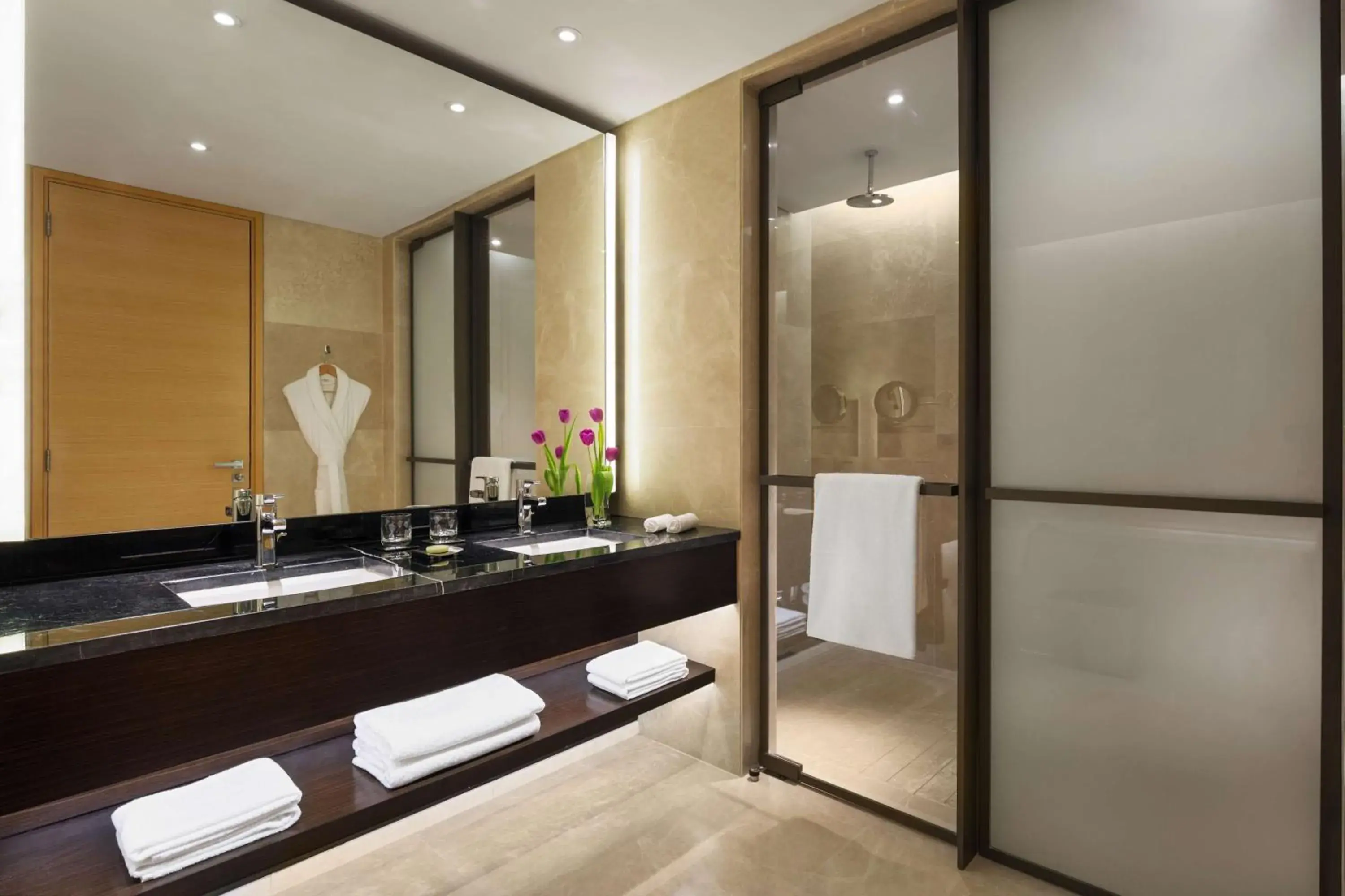 Bathroom in Hyatt Regency Riyadh Olaya Bathroom in Hyatt Regency Riyadh Olaya