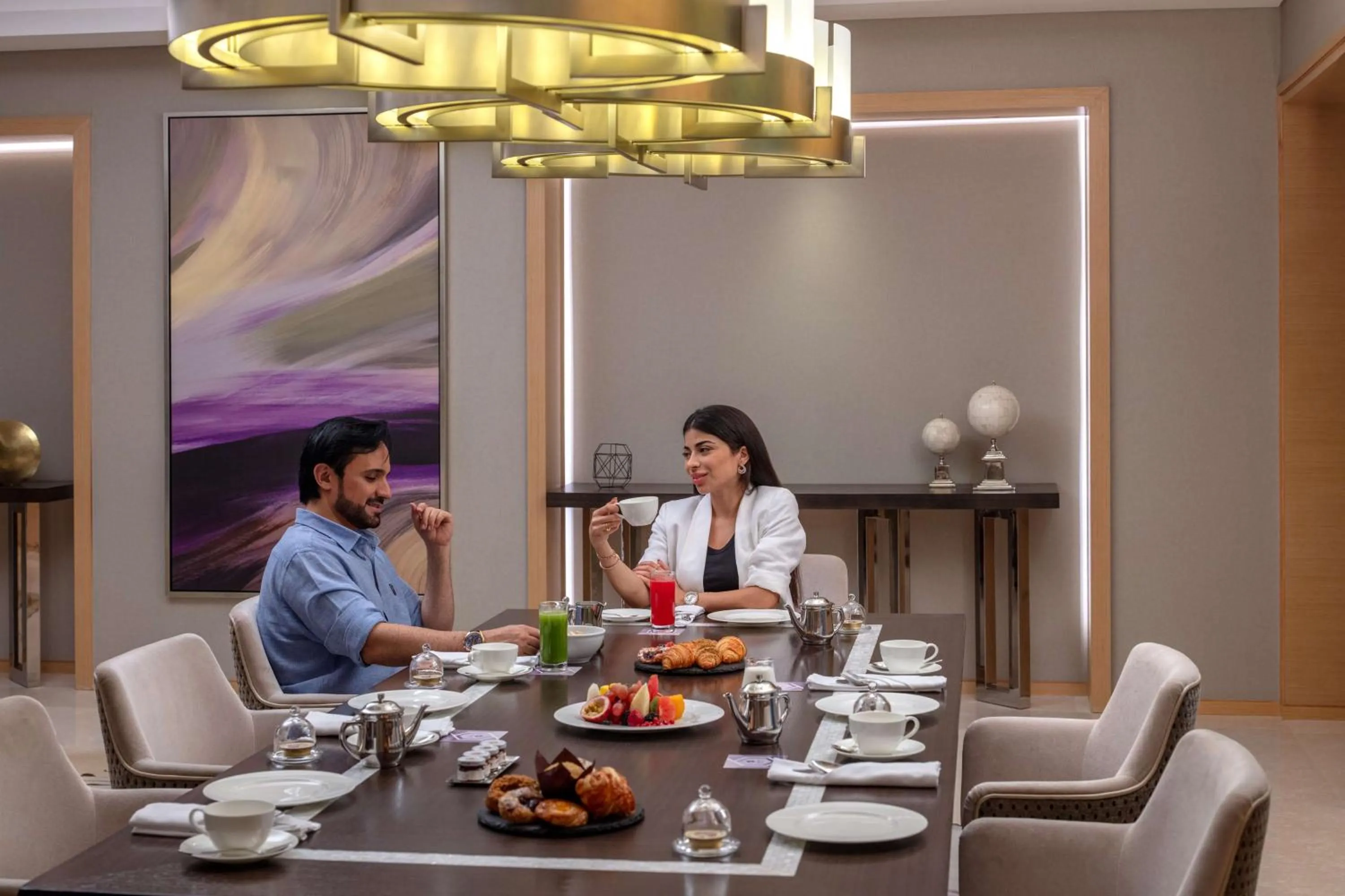 People in Hyatt Regency Riyadh Olaya